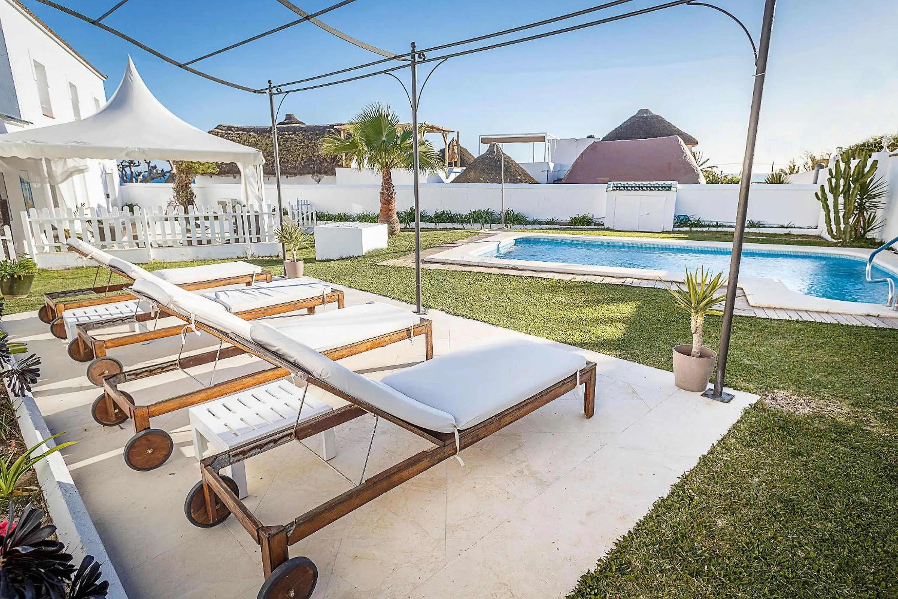 Garden in Labreña Hotel