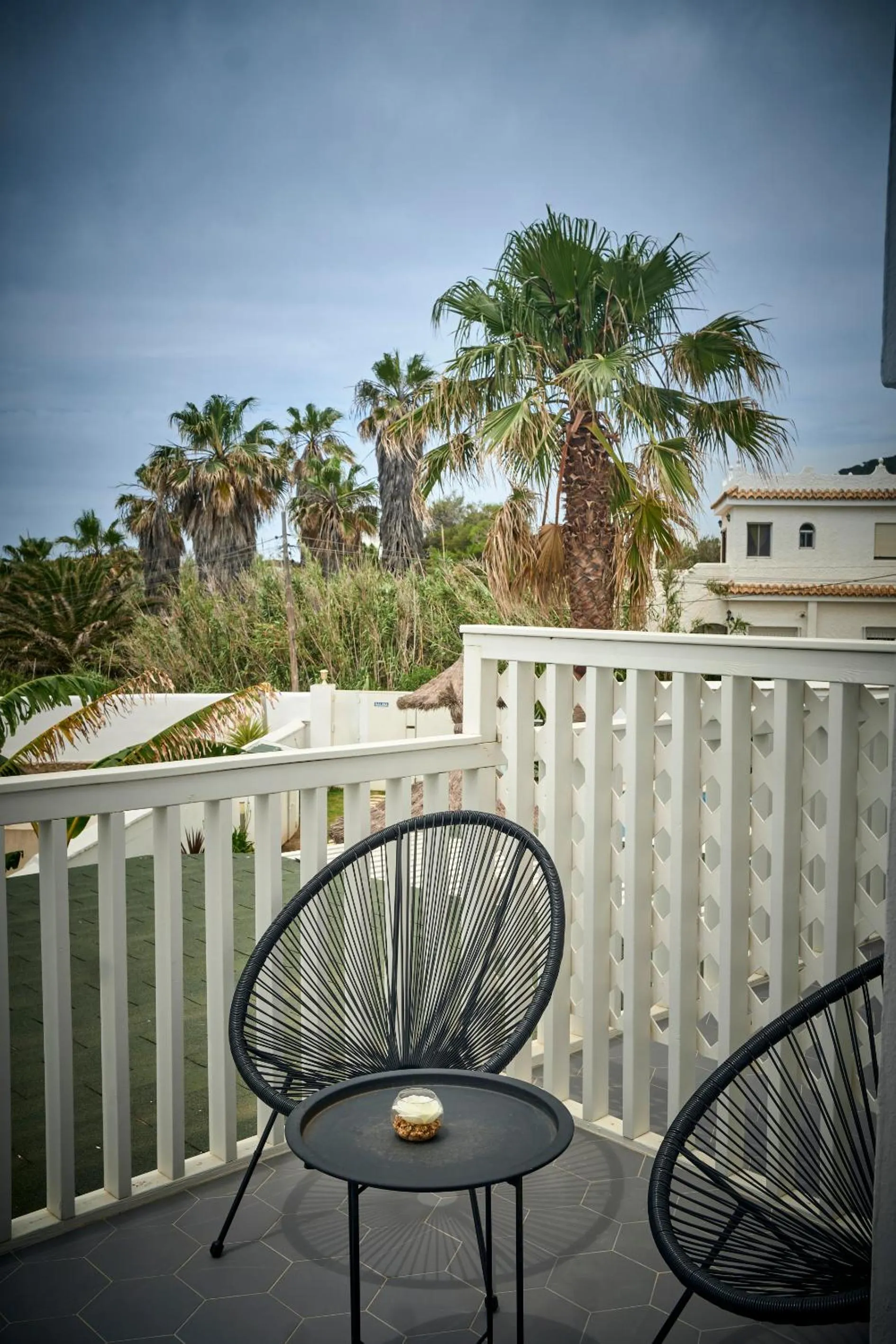 Balcony/Terrace in Labreña Hotel