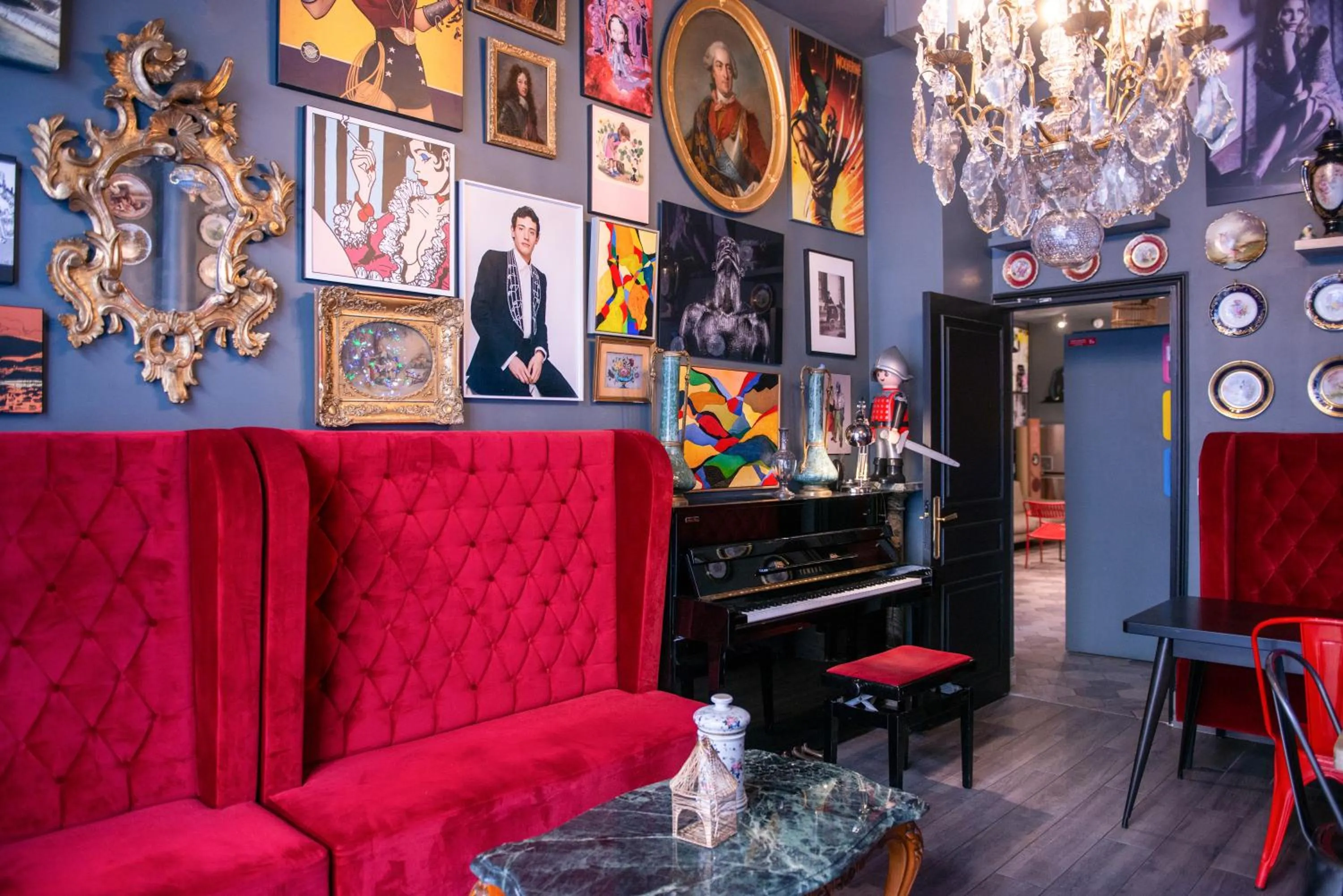 Living room in Hôtel de Roubaix