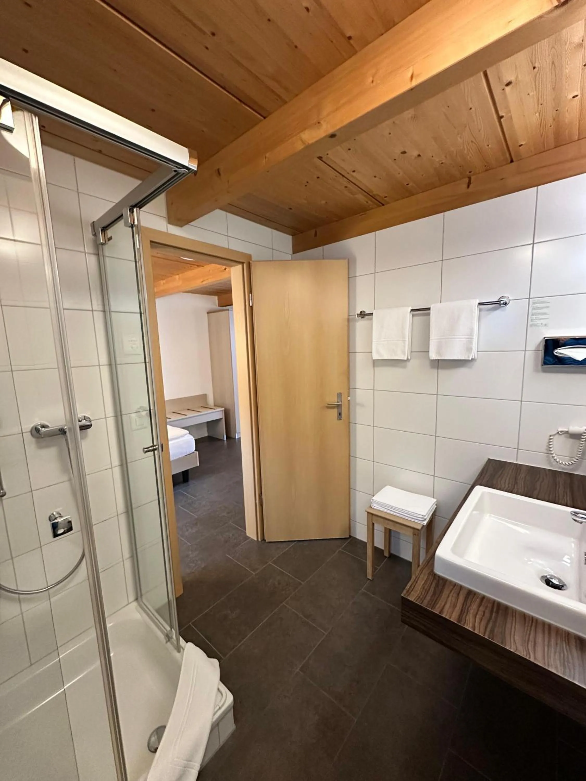 Bathroom in Chalet Gafri -Boutique B&B - comfort and hospitality - near Interlaken
