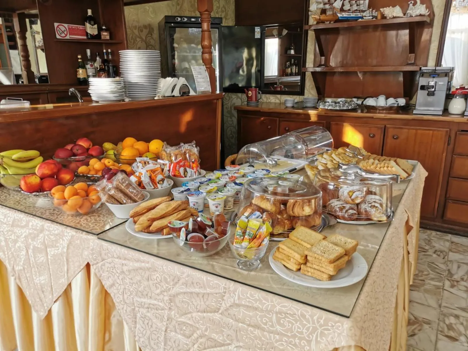 Food and drinks in Hotel Pineta