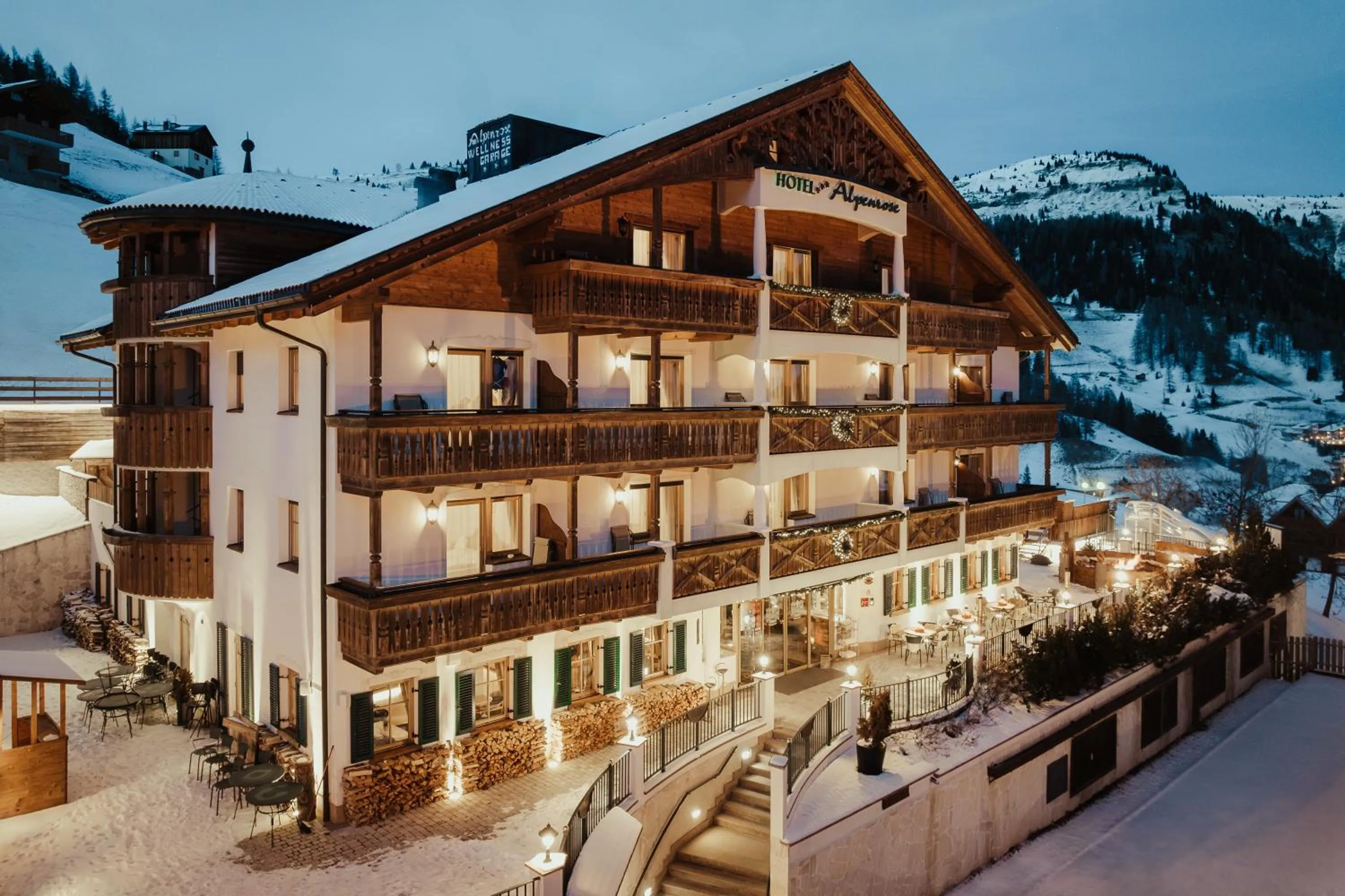 Property building in Hotel Alpenrose