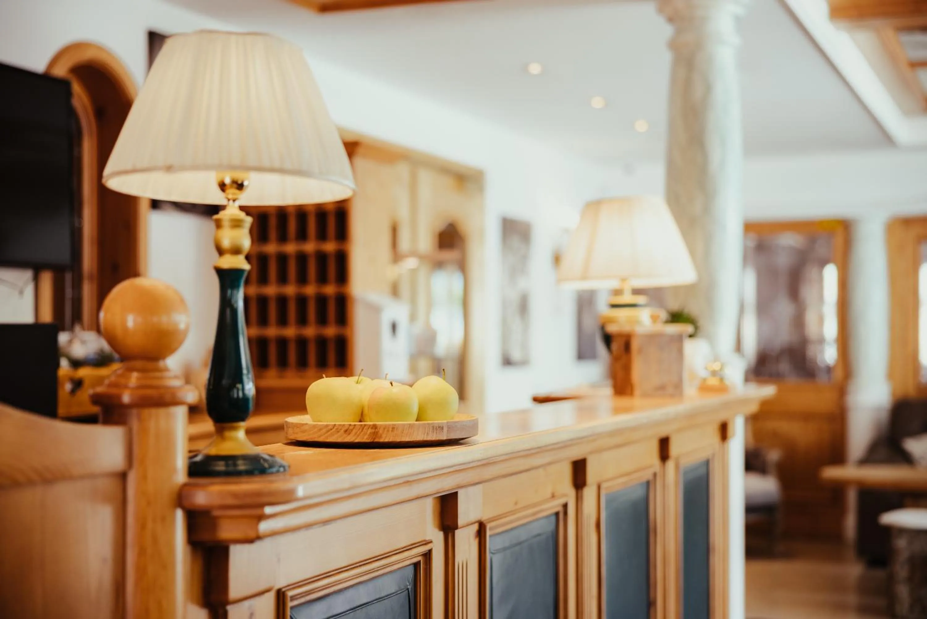 Lobby or reception in Hotel Alpenrose