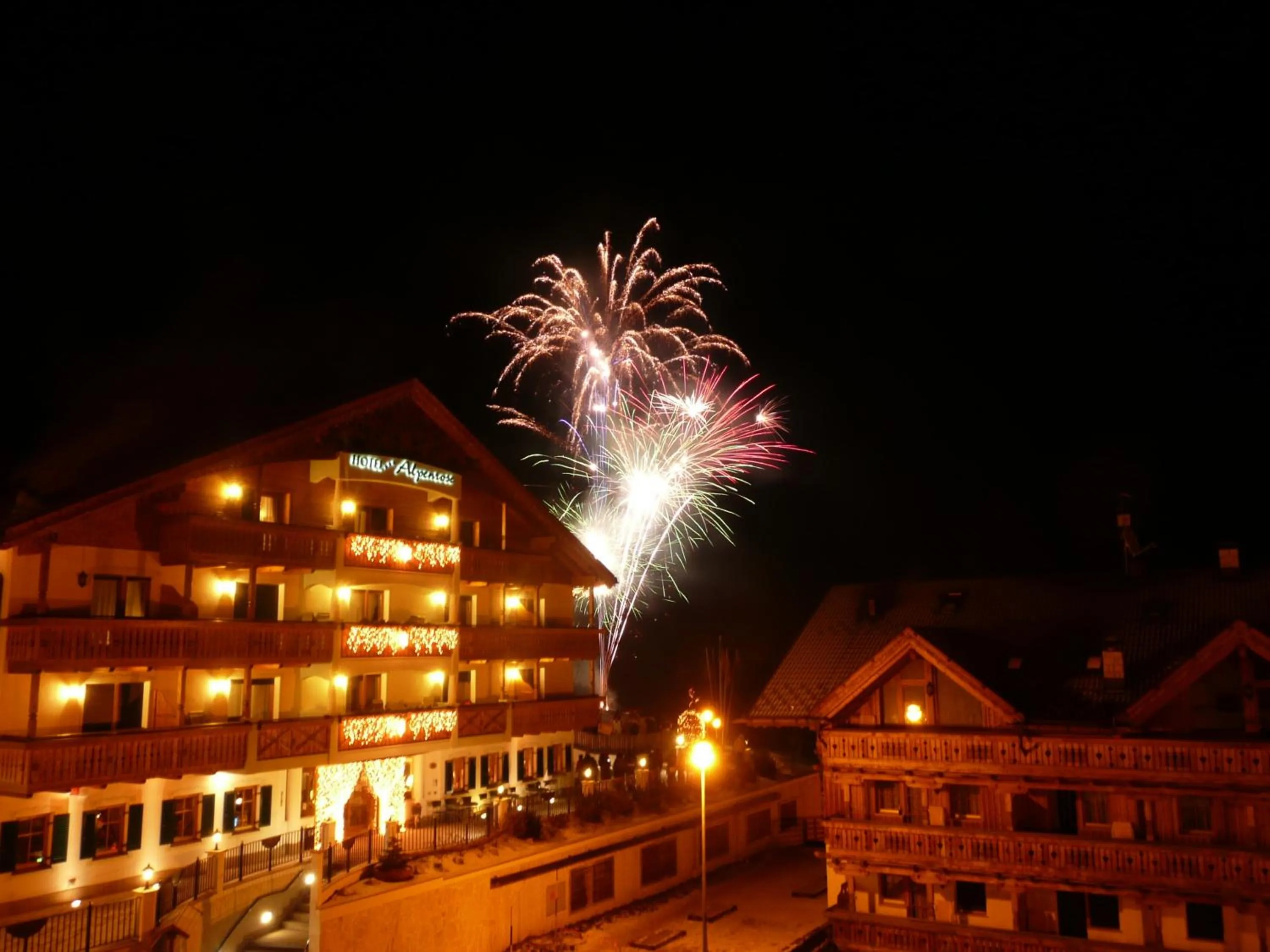 Facade/entrance in Hotel Alpenrose