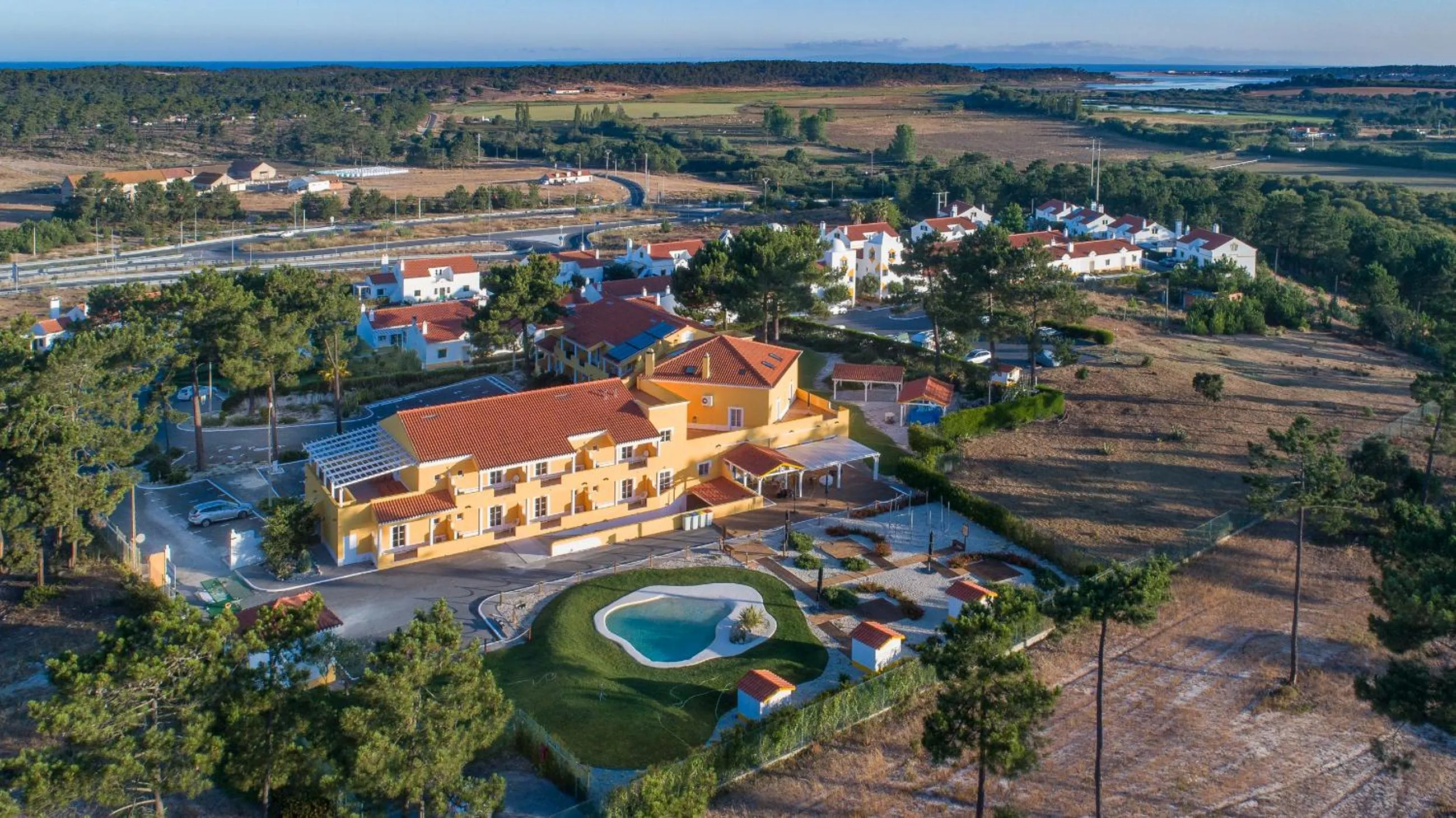 Bird's eye view in Hotel Rural Monte da Leziria
