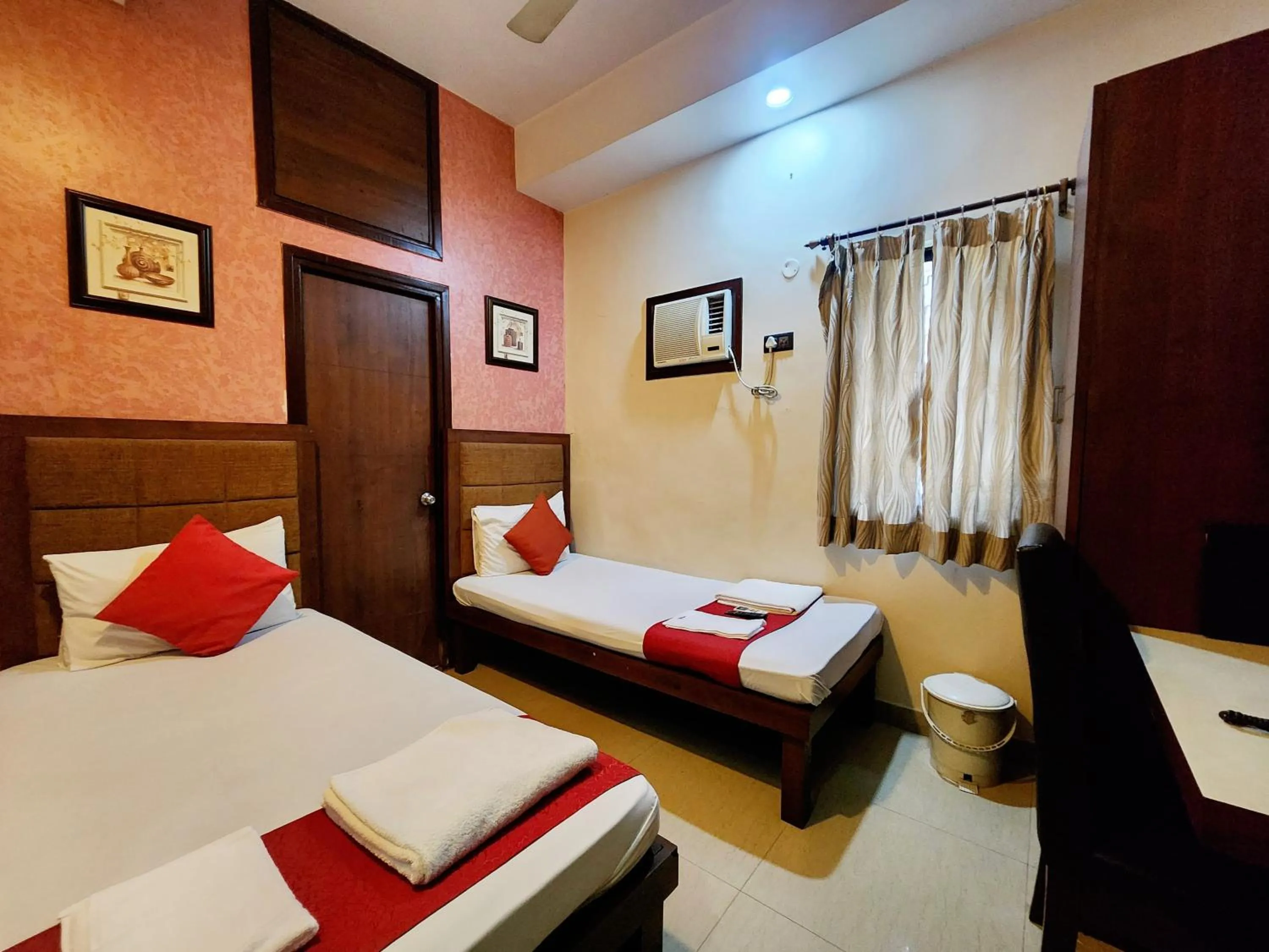 View (from property/room), Bed in Bhammar's Inn - A Pure Veg