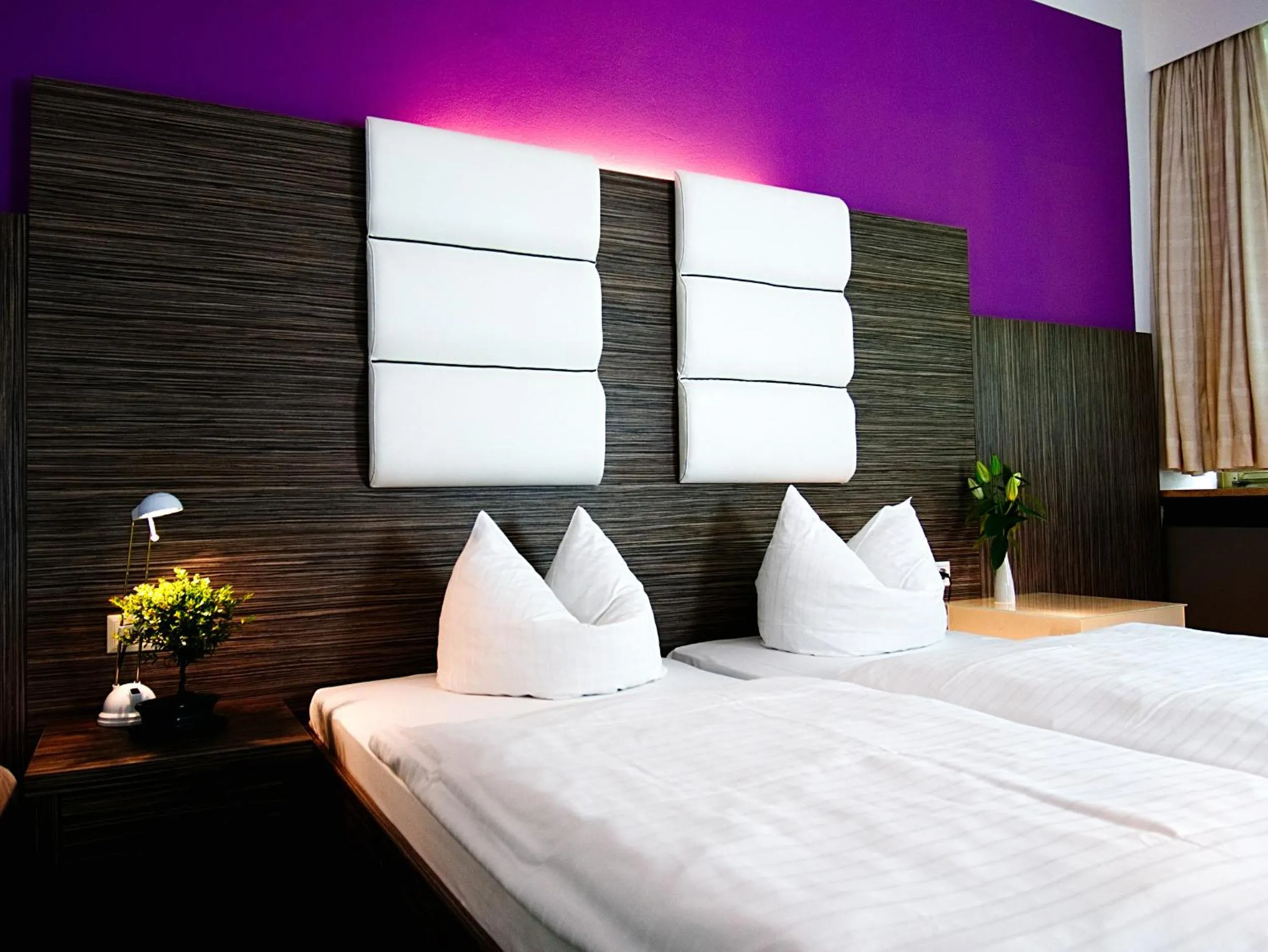 Bed in Hotel Albrechtshof Gohrisch