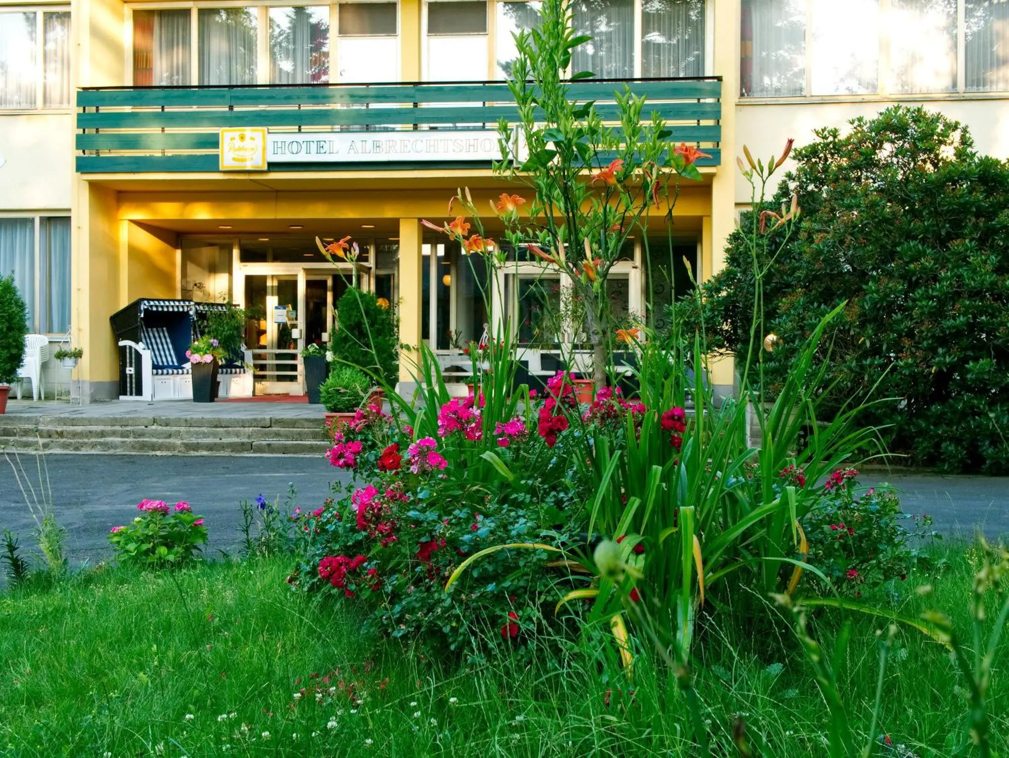 Patio in Hotel Albrechtshof Gohrisch