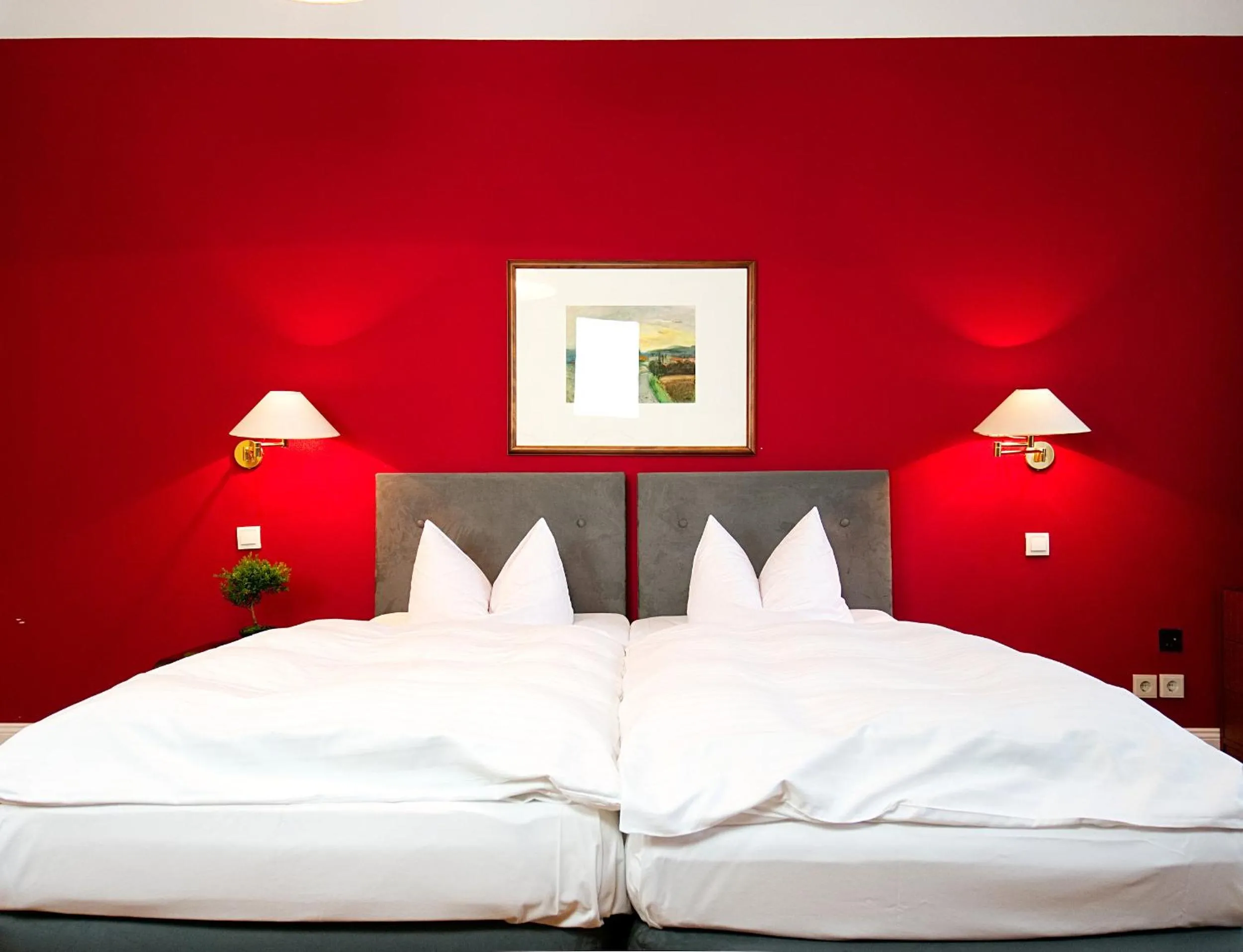 Photo of the whole room, Bed in Hotel Albrechtshof Gohrisch