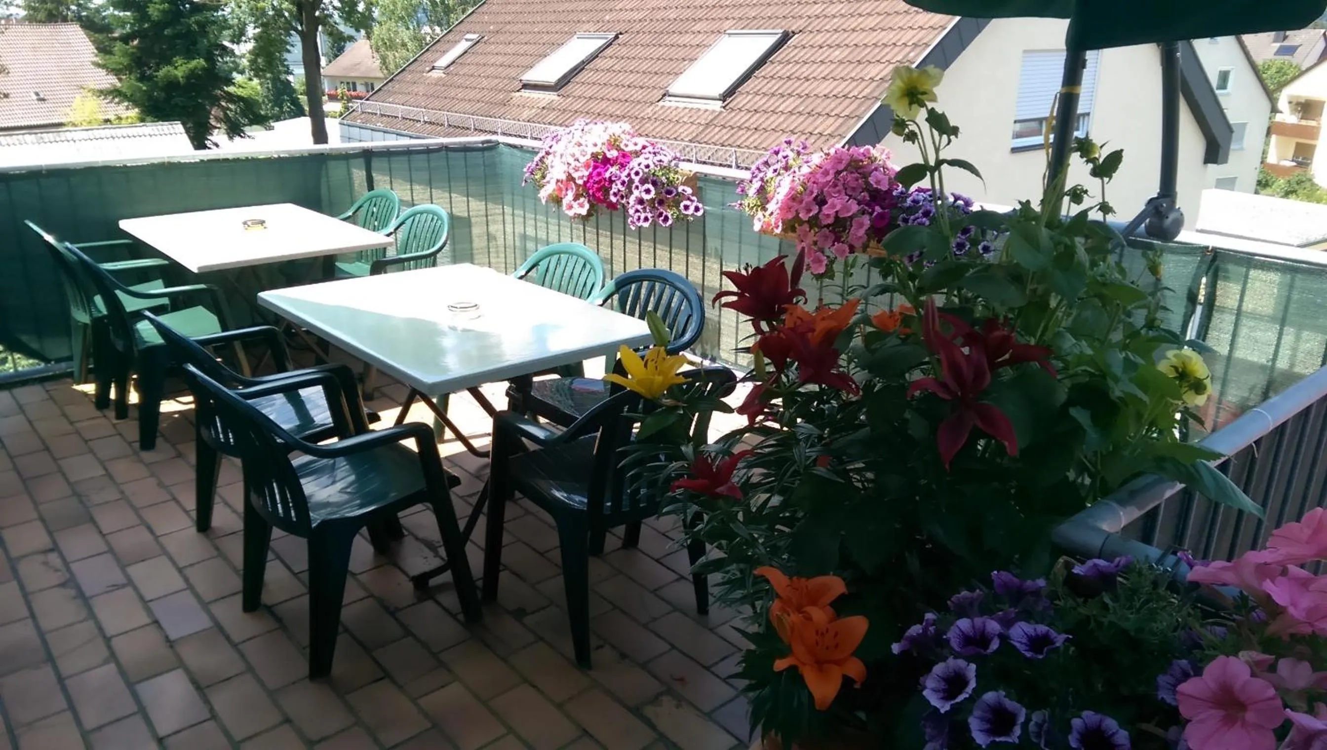 Balcony/Terrace in Hotel Garni Schmid
