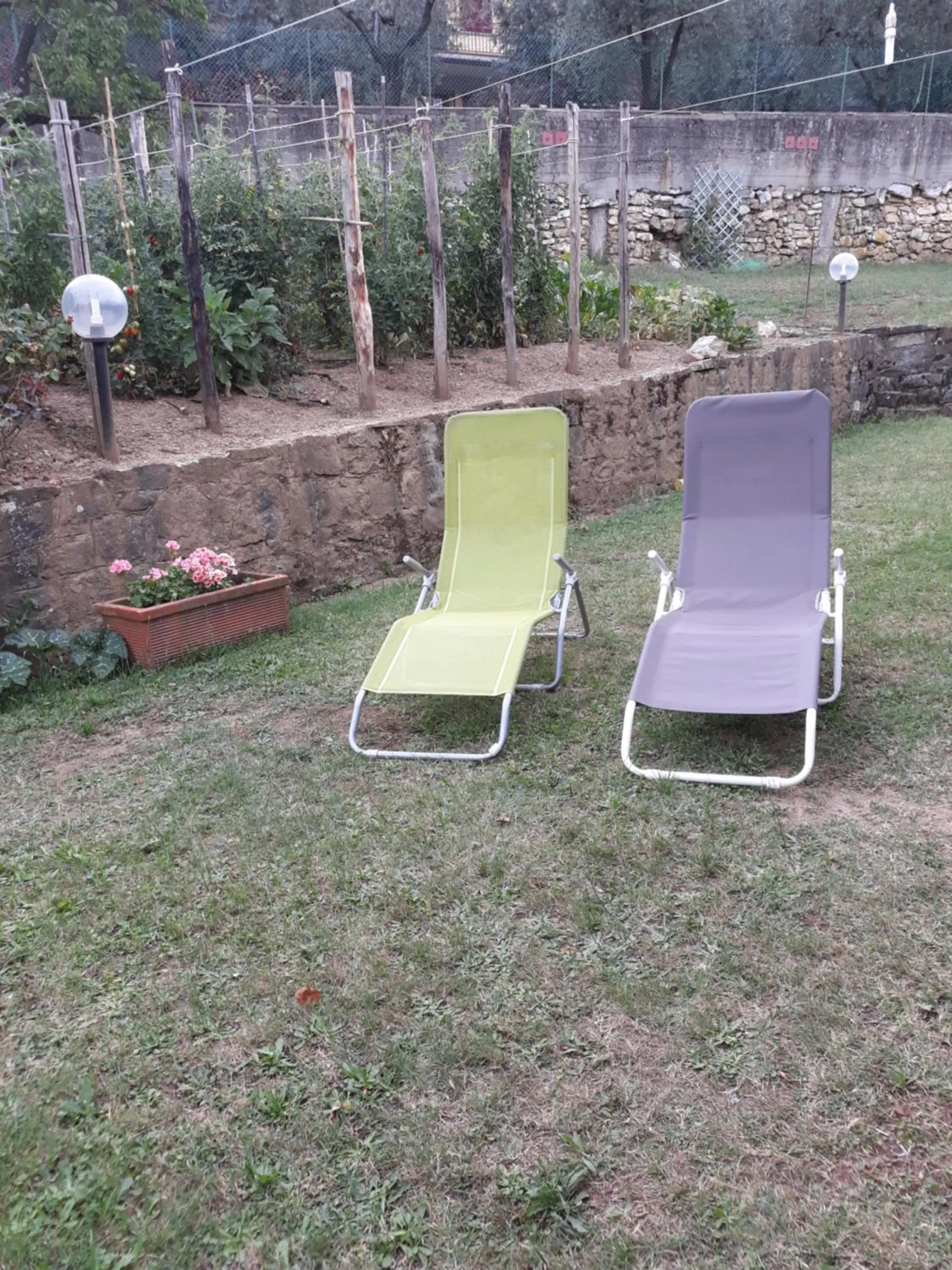 Garden in Gli Oleandri B&B