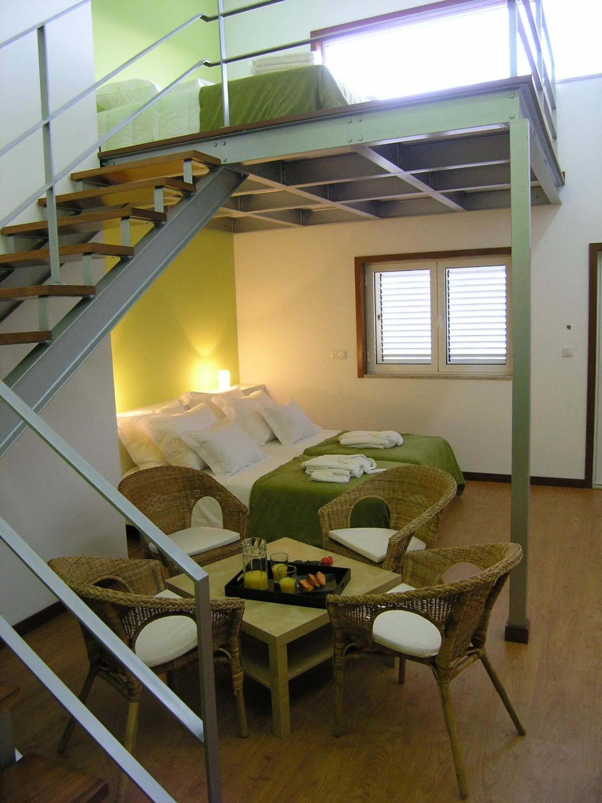 Twin Room with Mezzanine in Casa de Alpajares - Guest House & Spa