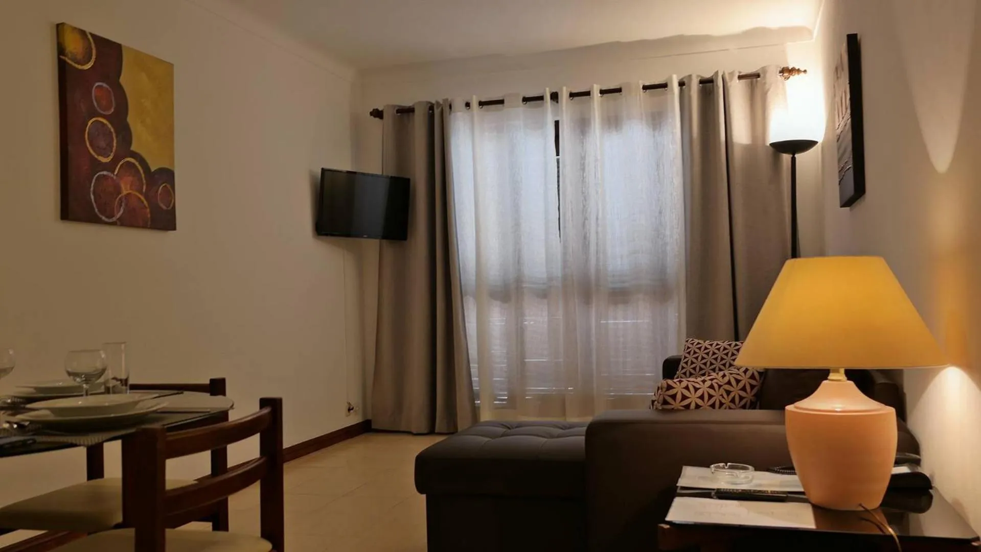 Living room in Apartamentos da Balaia