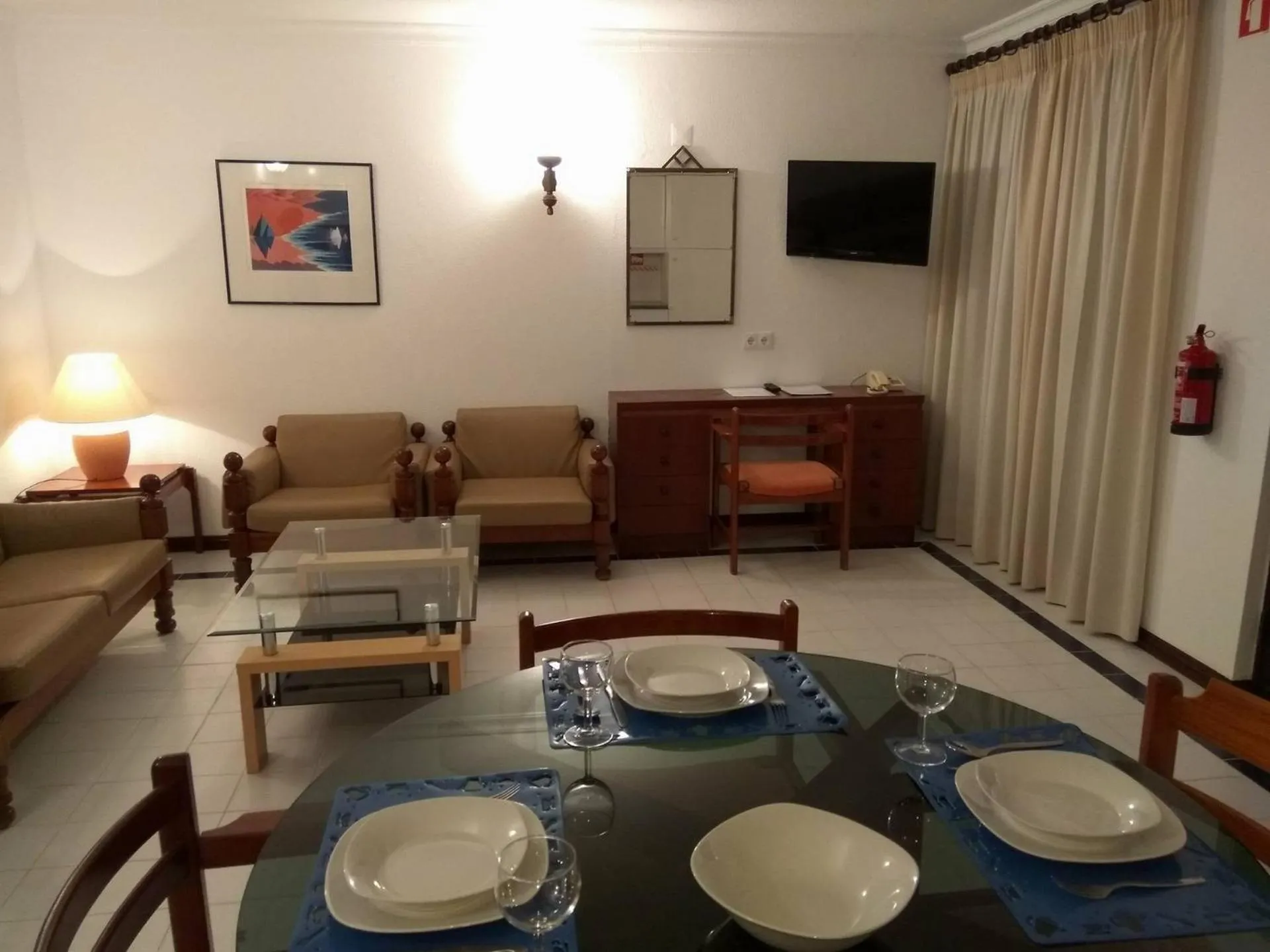 Living room in Apartamentos da Balaia