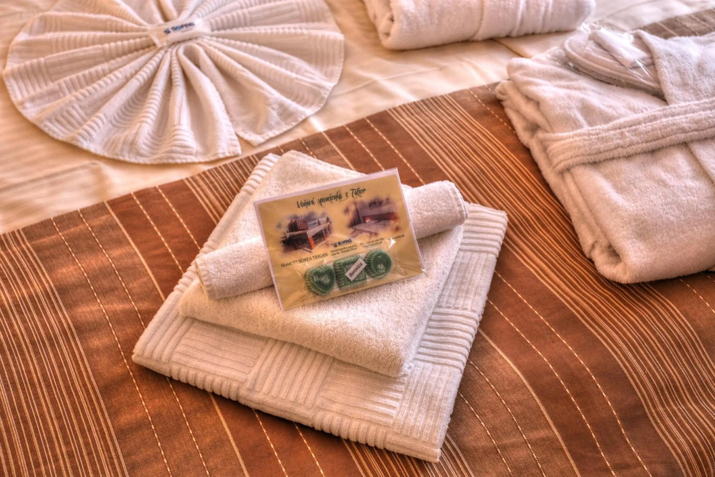 Bed in Hotel SOREA TRIGAN