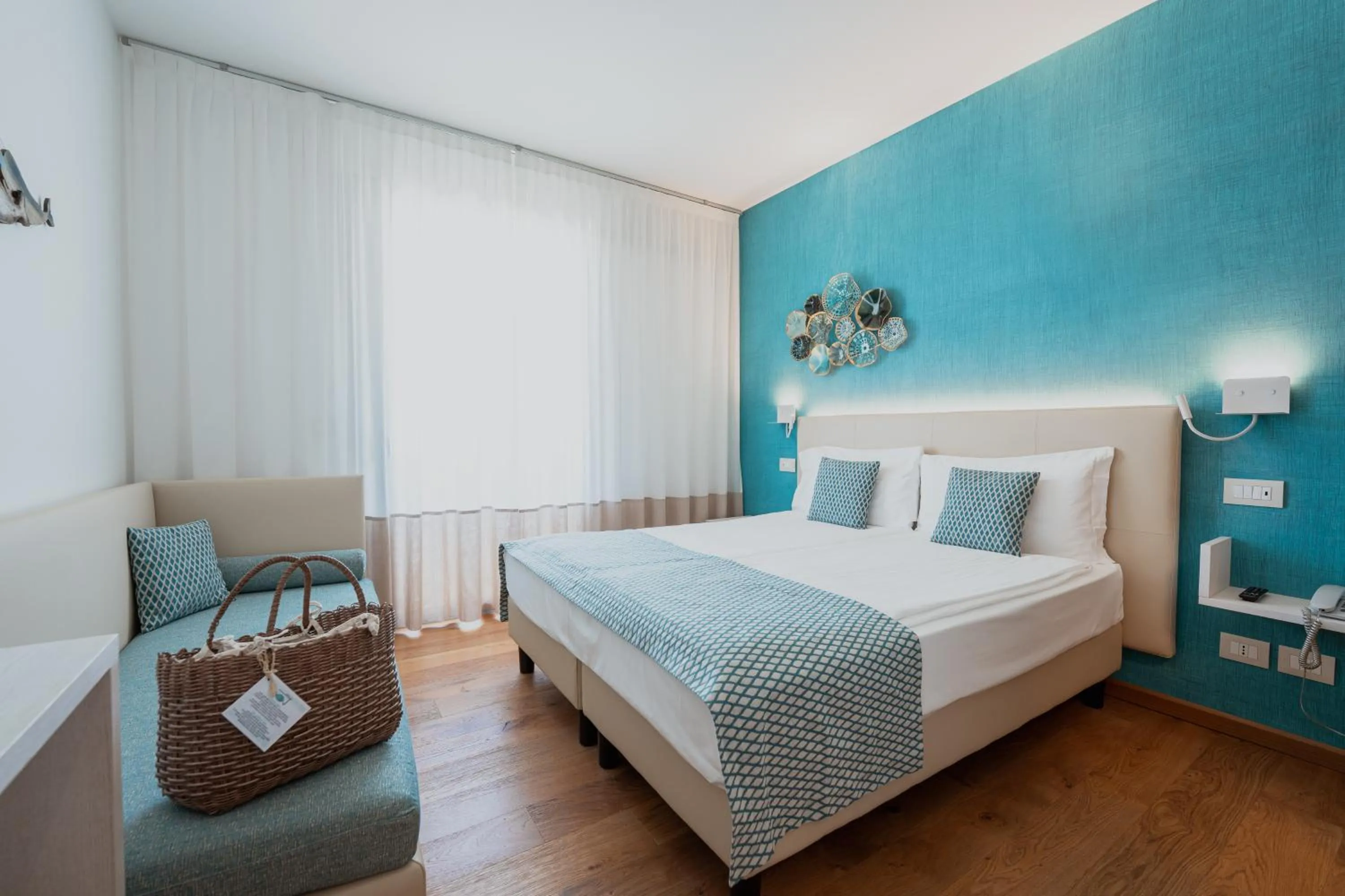 Bed in Junior Family Hotel