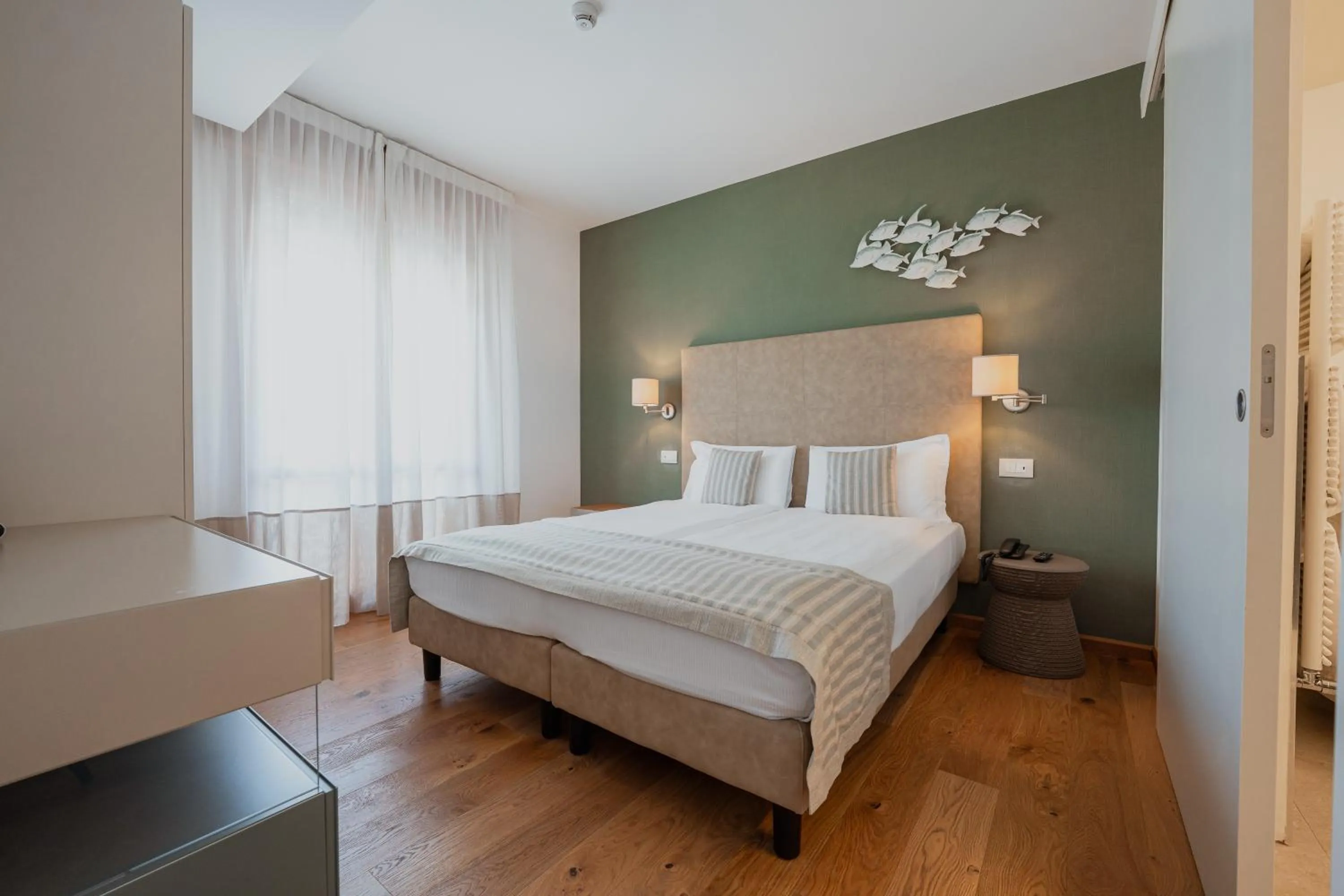 Bed in Junior Family Hotel