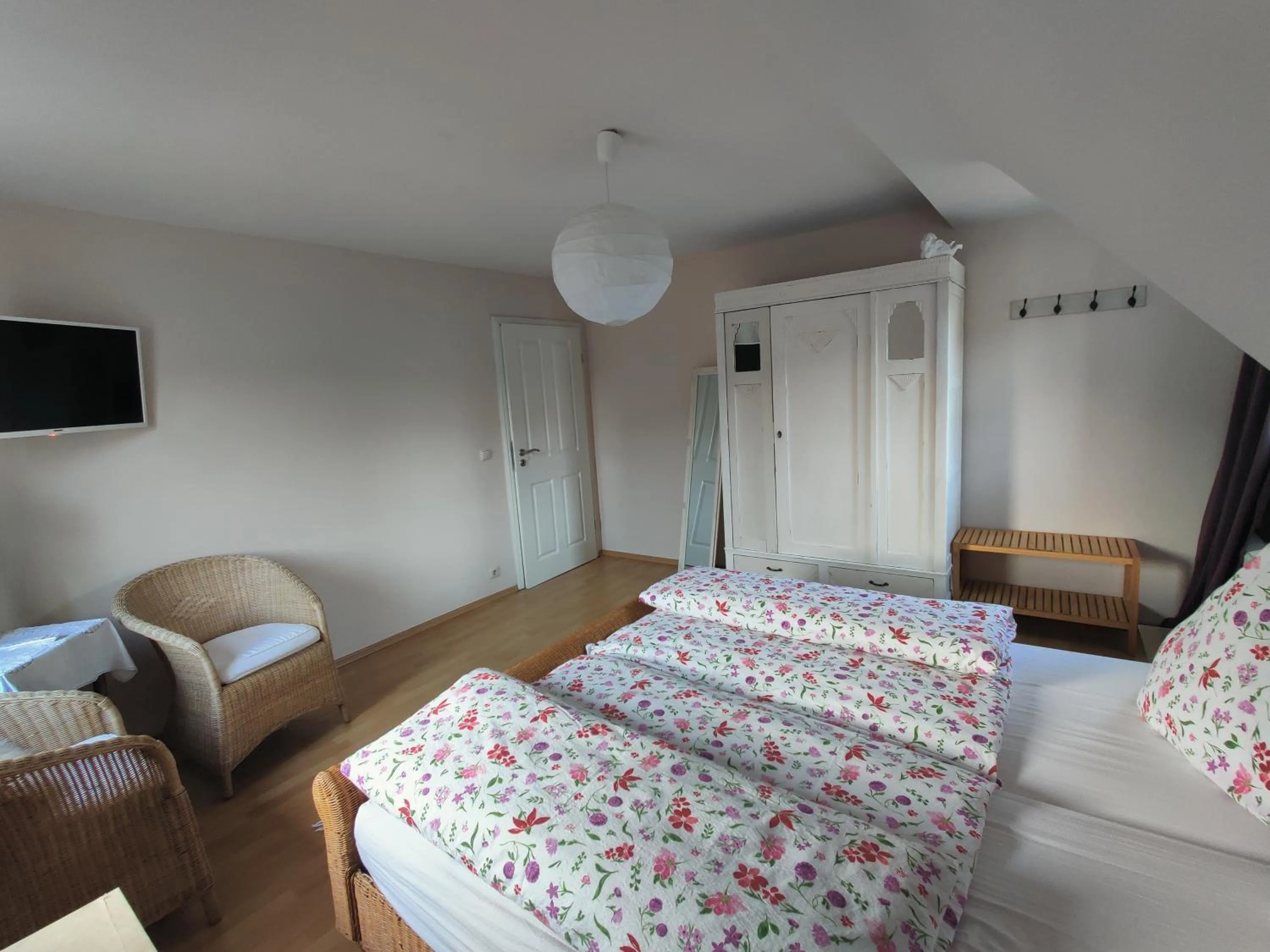 Bed in Gästehaus Voyage