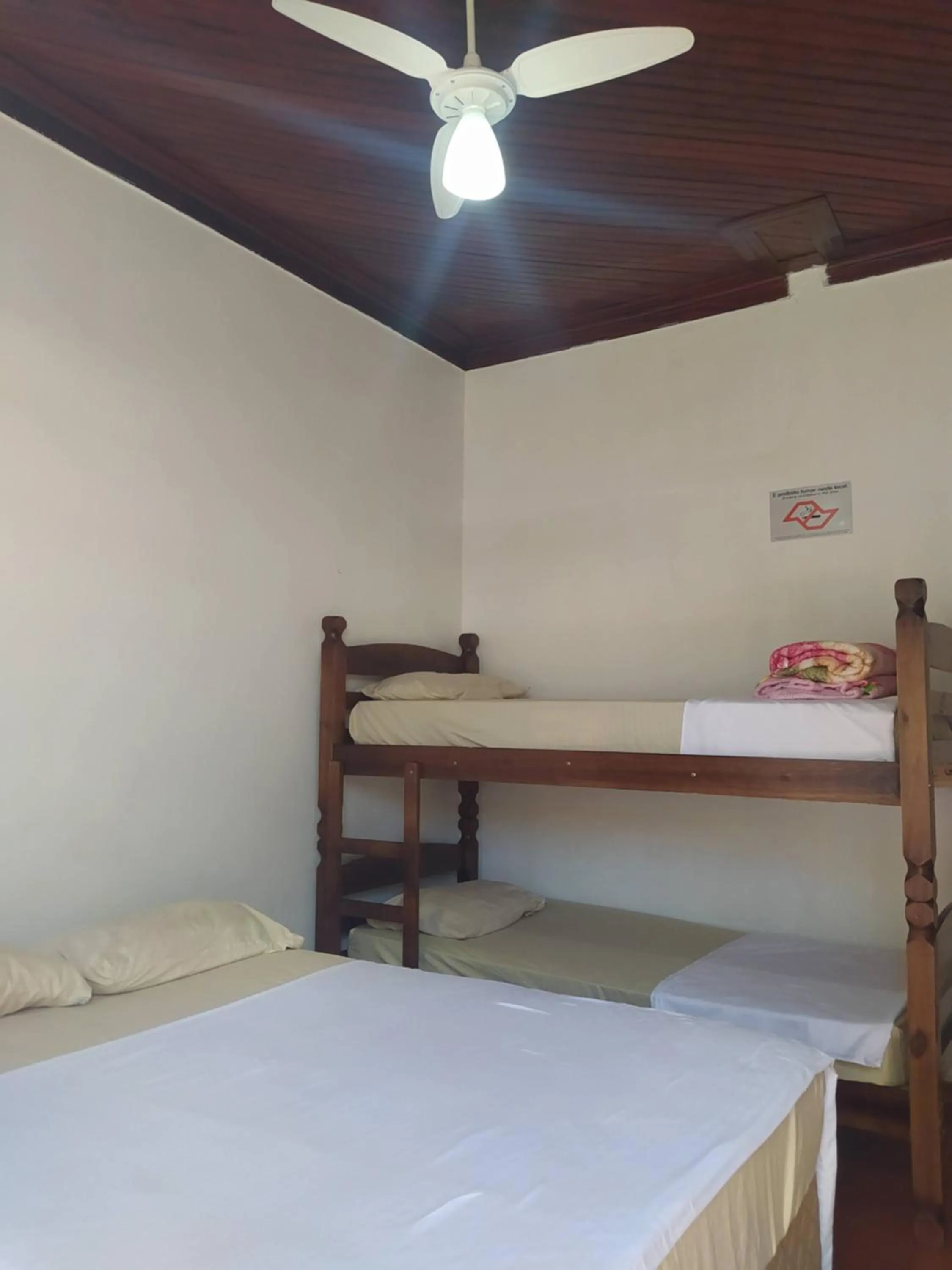 Bed in Pousada Recanto da Praia