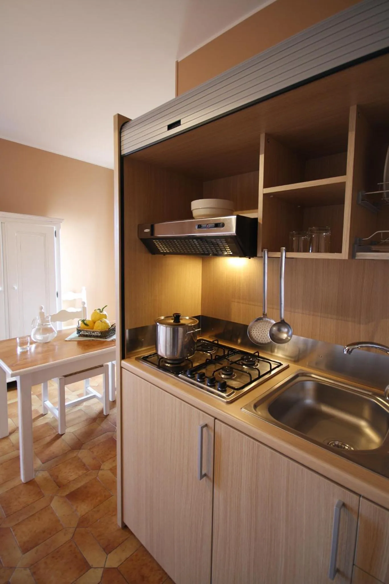 Kitchen or kitchenette in Residence La Meridiana