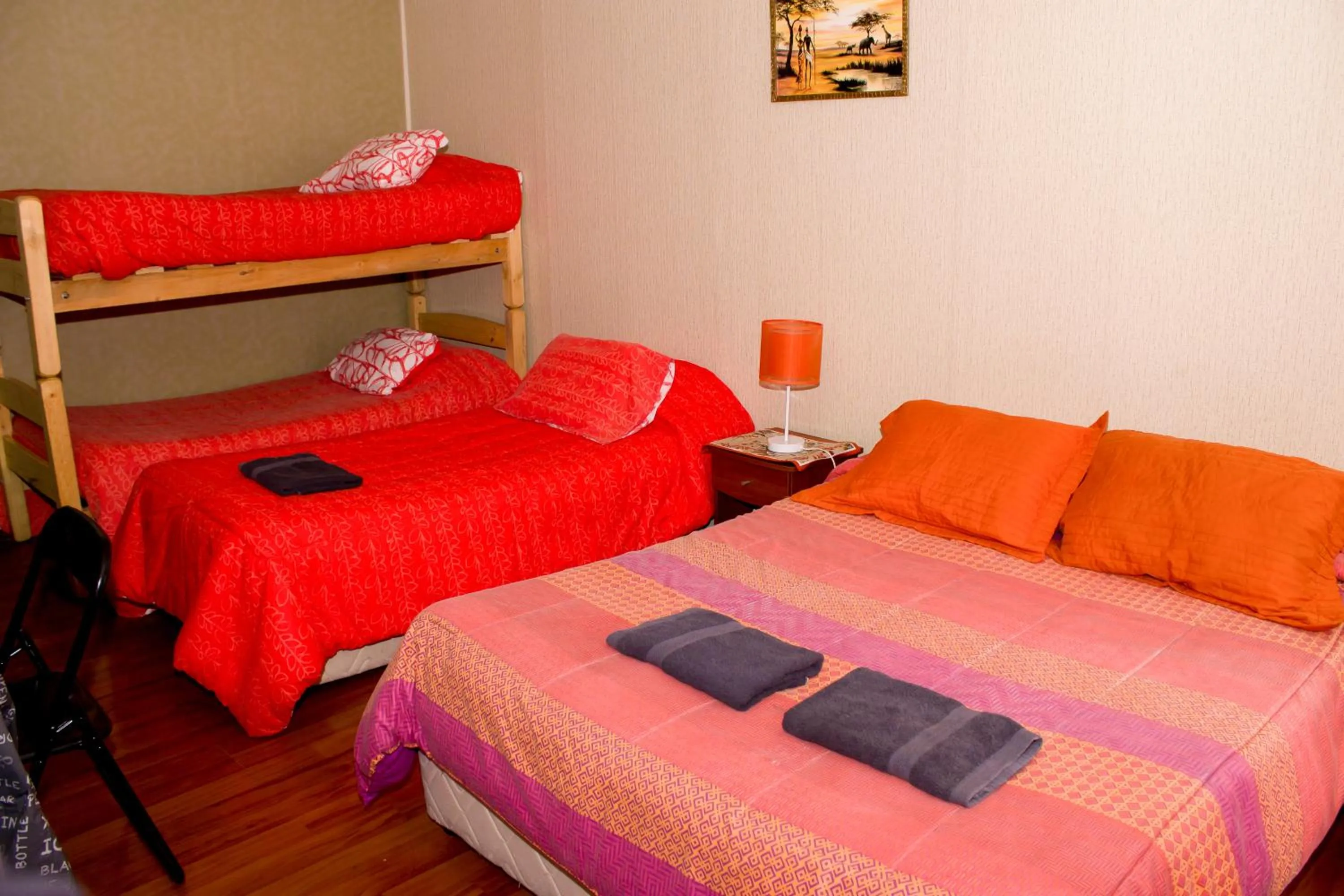 Bed in Hostal Residencia Blest Gana