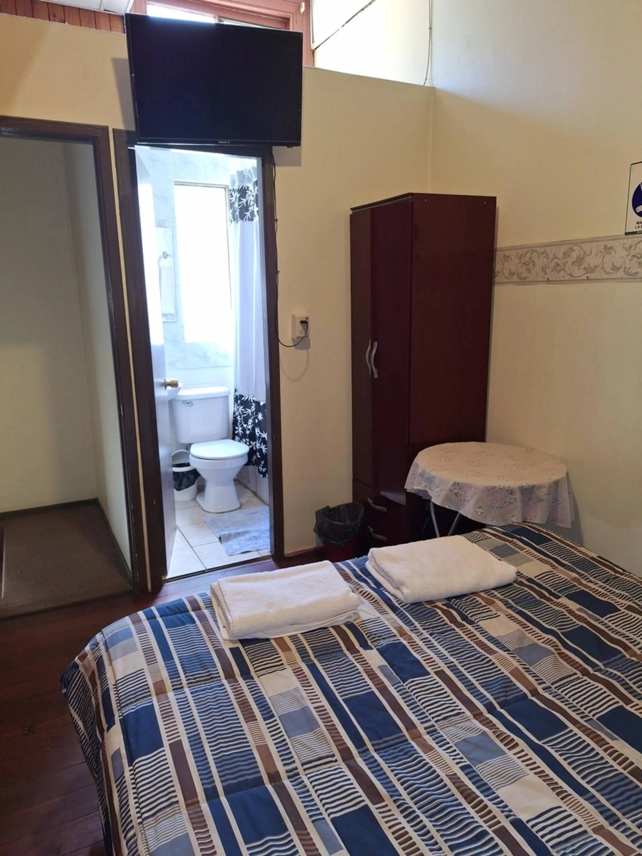 Bed in Hostal Residencia Blest Gana
