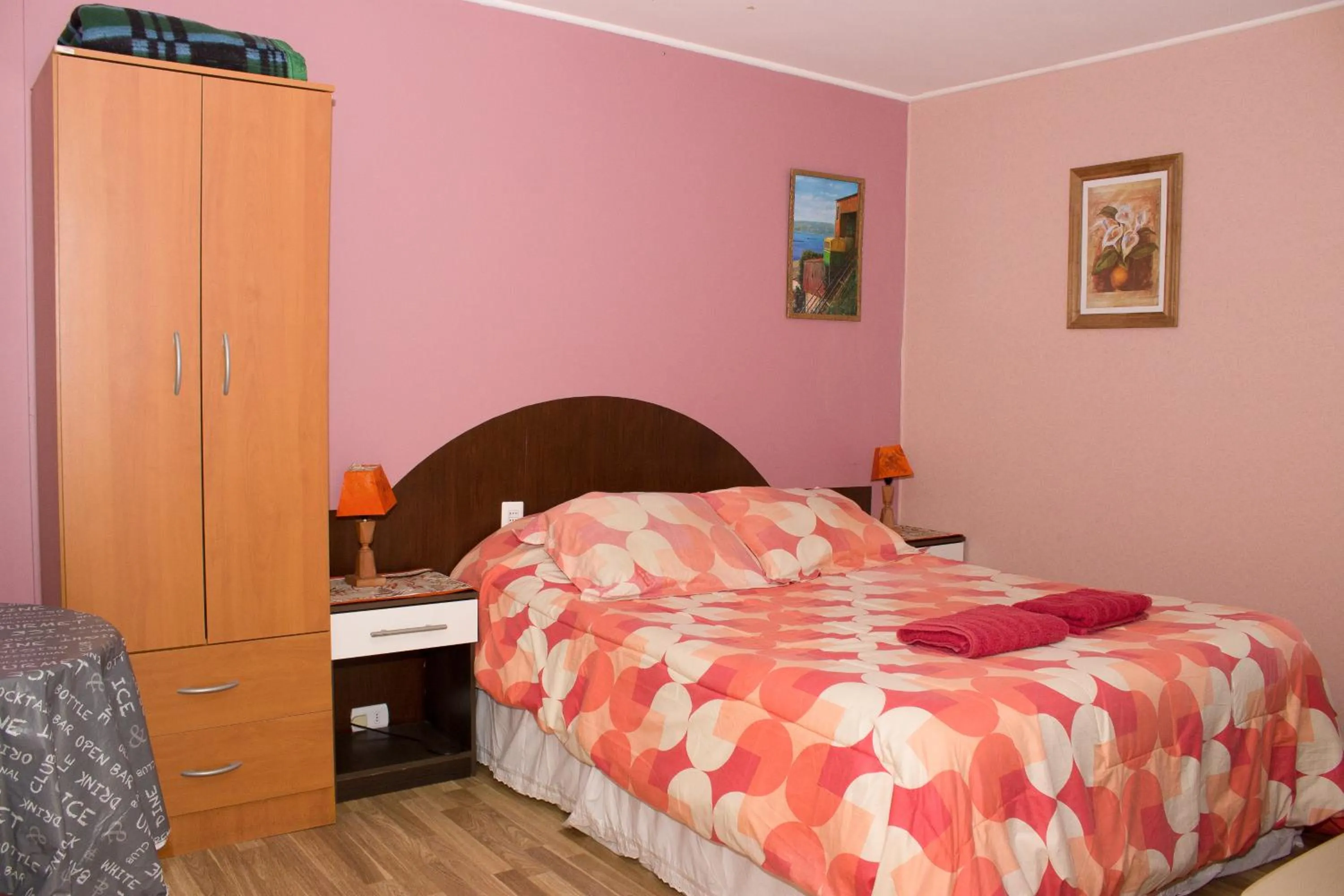 Bed in Hostal Residencia Blest Gana