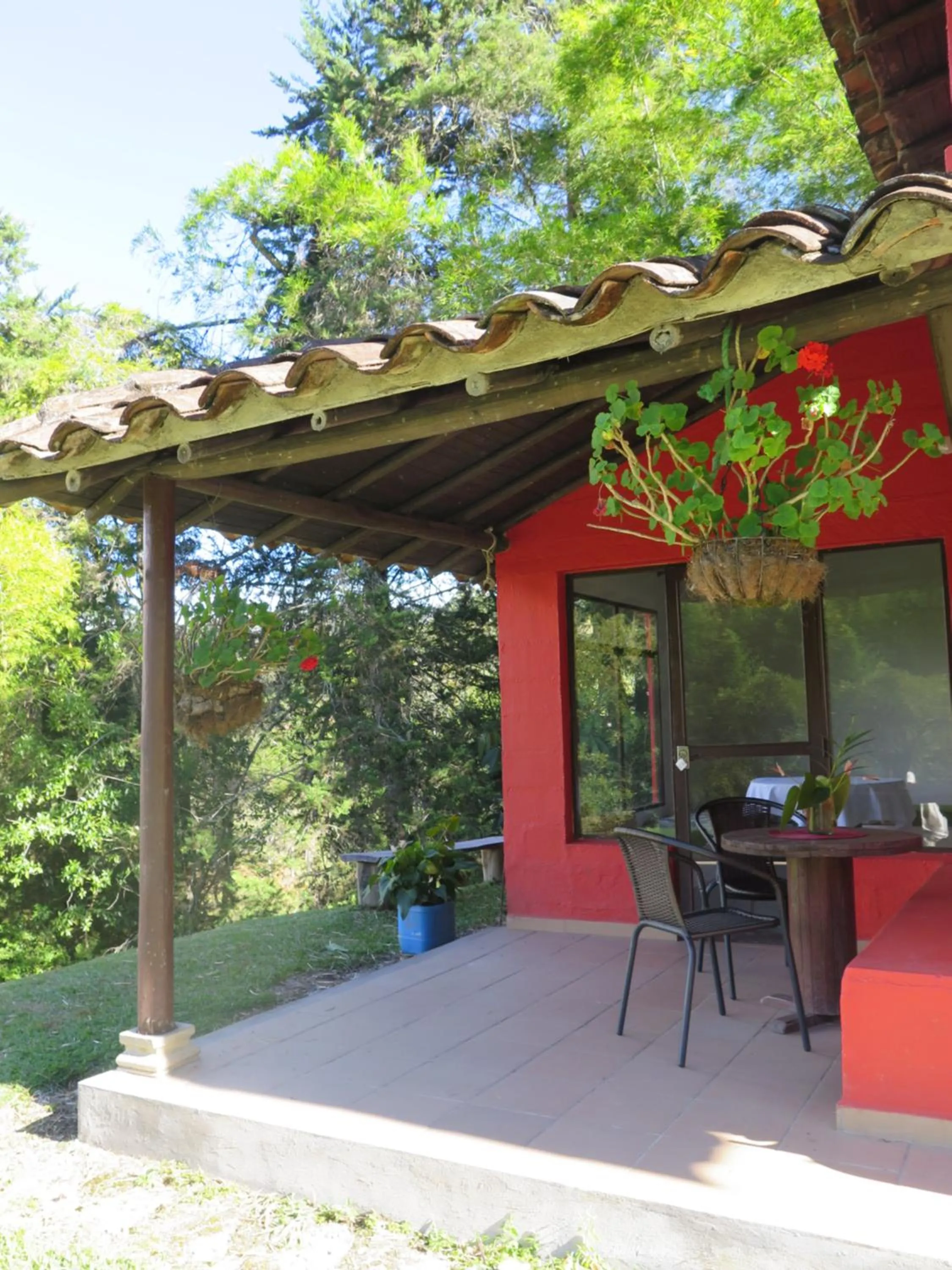 Balcony/Terrace in Ecolodge Bahia del Peñón
