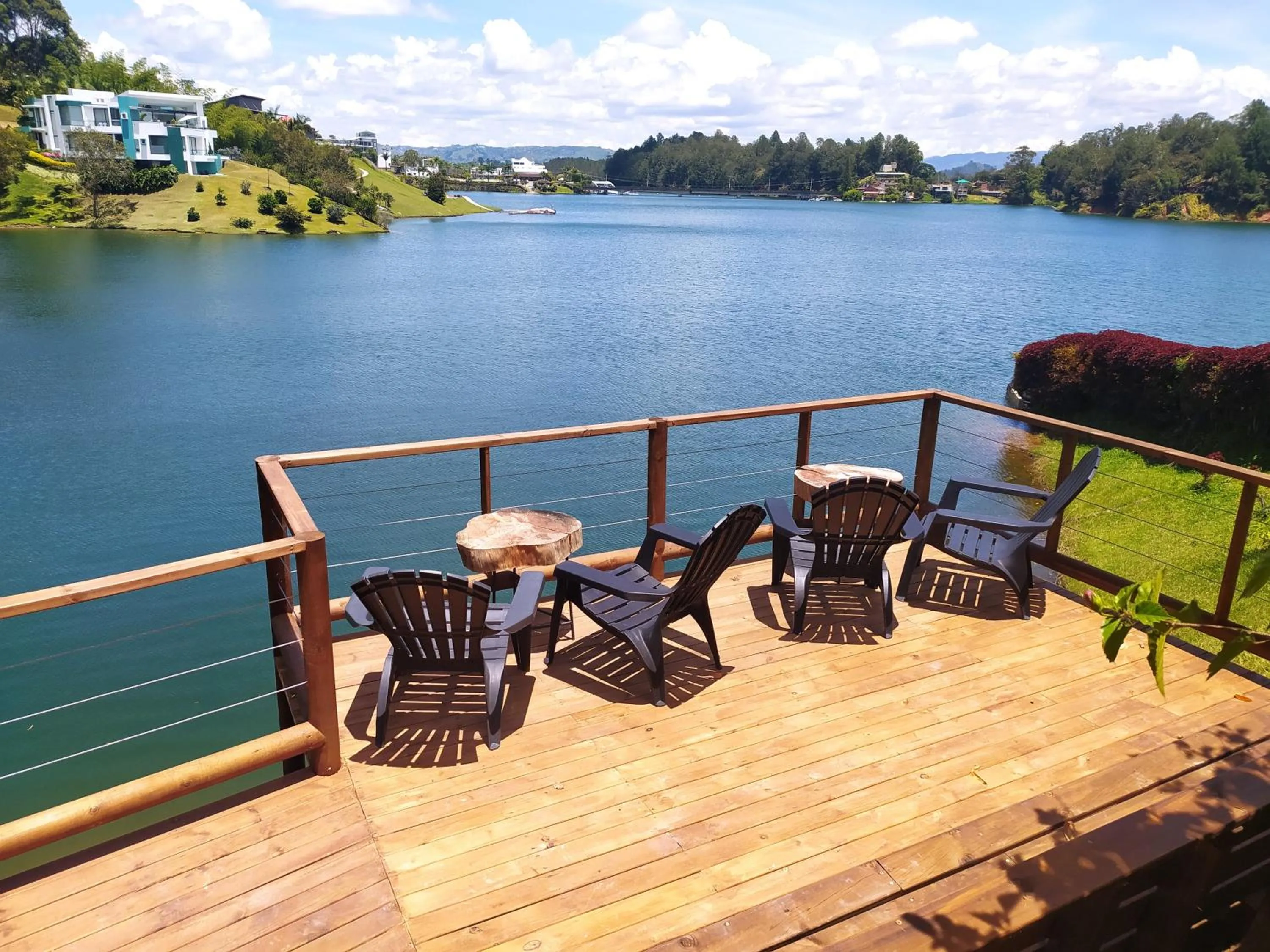 Lake view in Ecolodge Bahia del Peñón