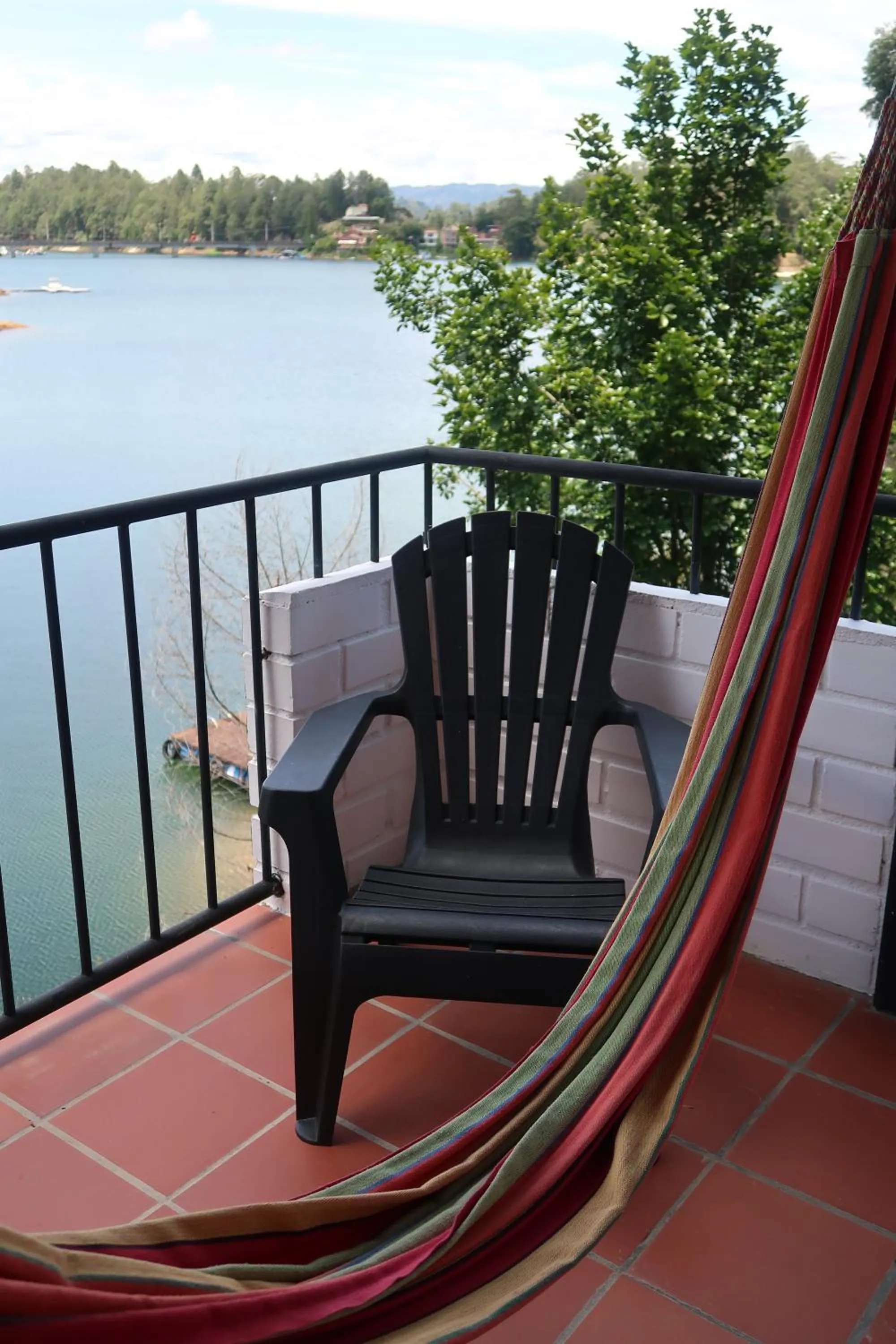 Balcony/Terrace in Ecolodge Bahia del Peñón
