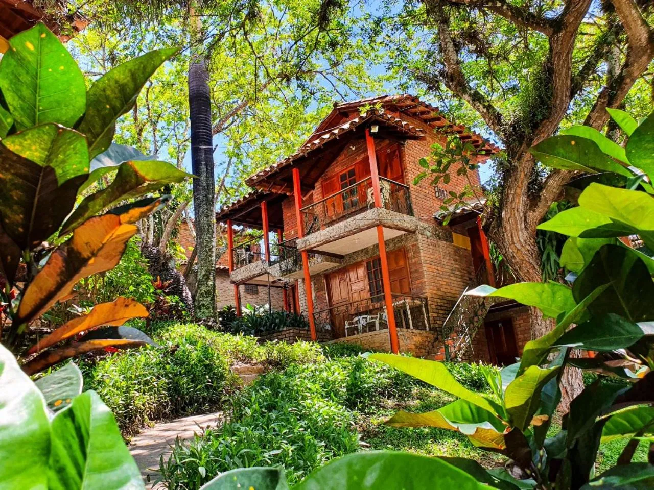 Property building in Hotel Posada Campestre San Gil