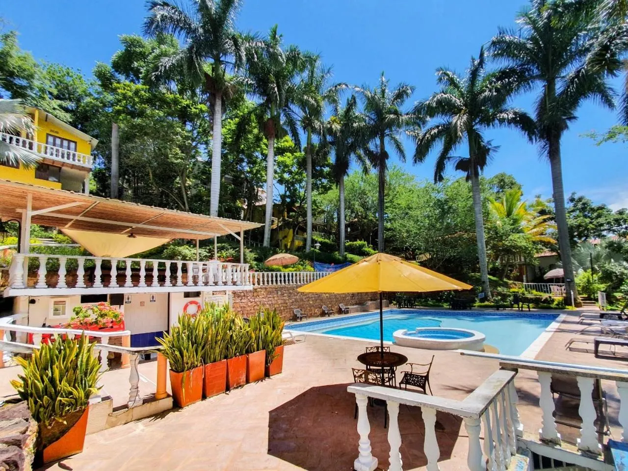 Solarium in Hotel Posada Campestre San Gil