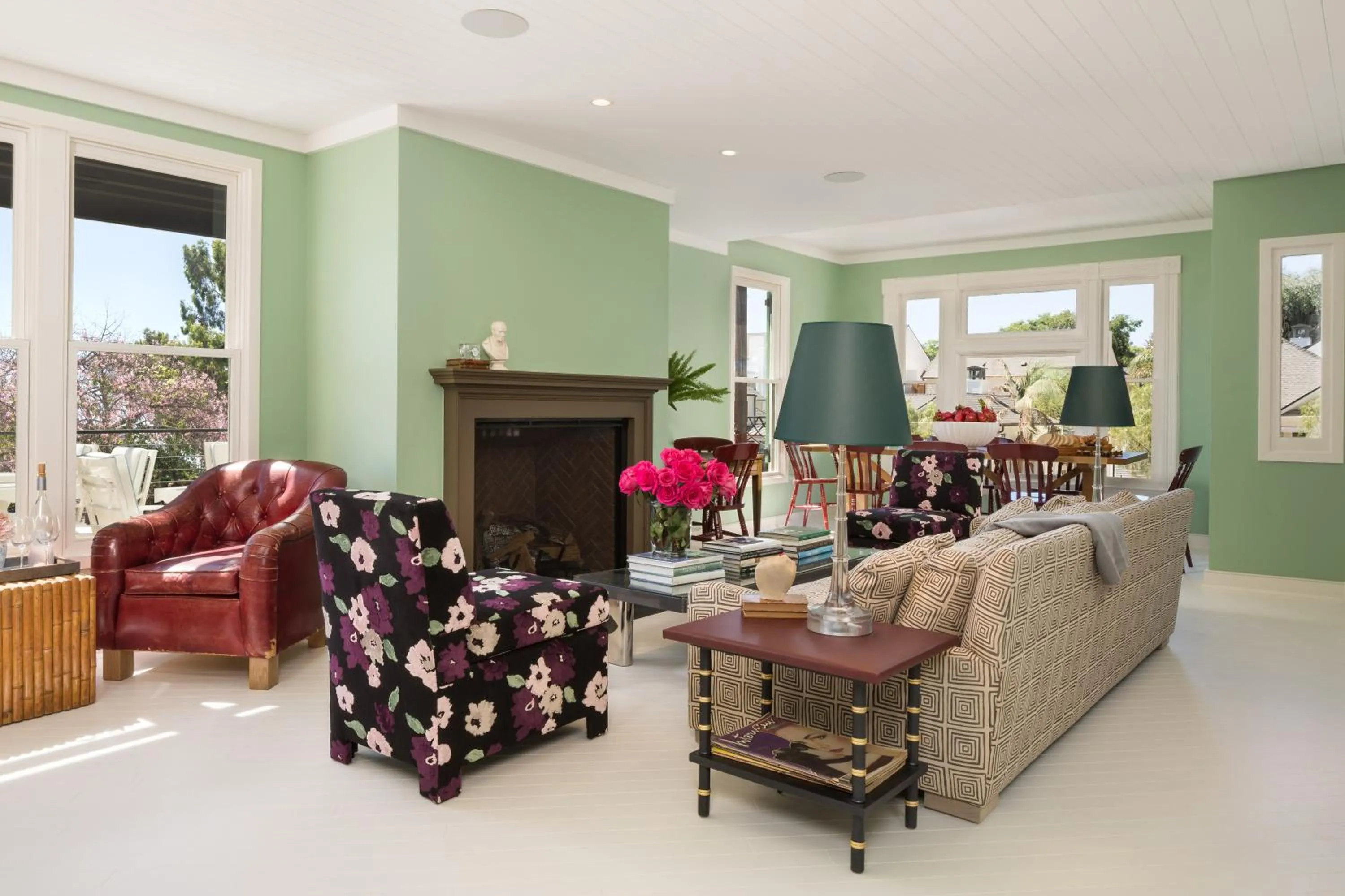 Communal lounge/ TV room in Hotel 850 SVB, West Hollywood, a Member of Design Hotels