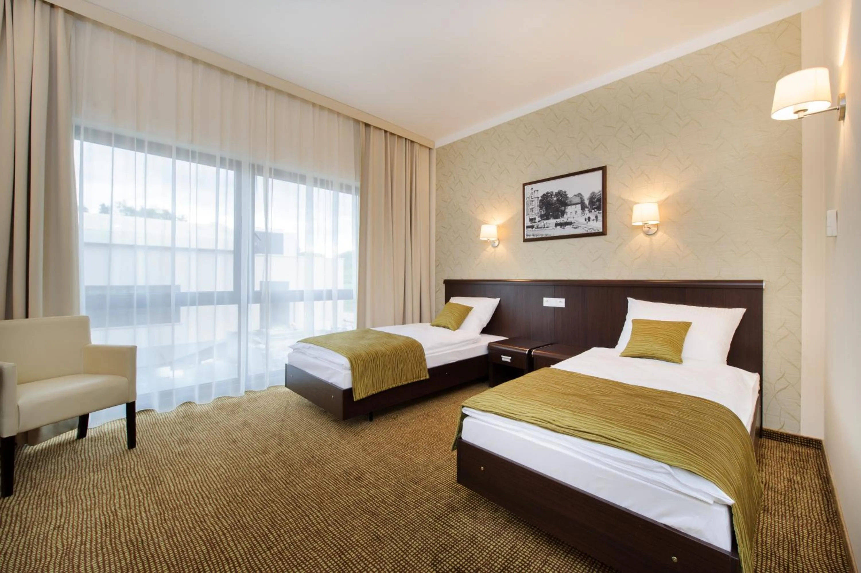 Photo of the whole room, Bed in Hotel Trzebnica