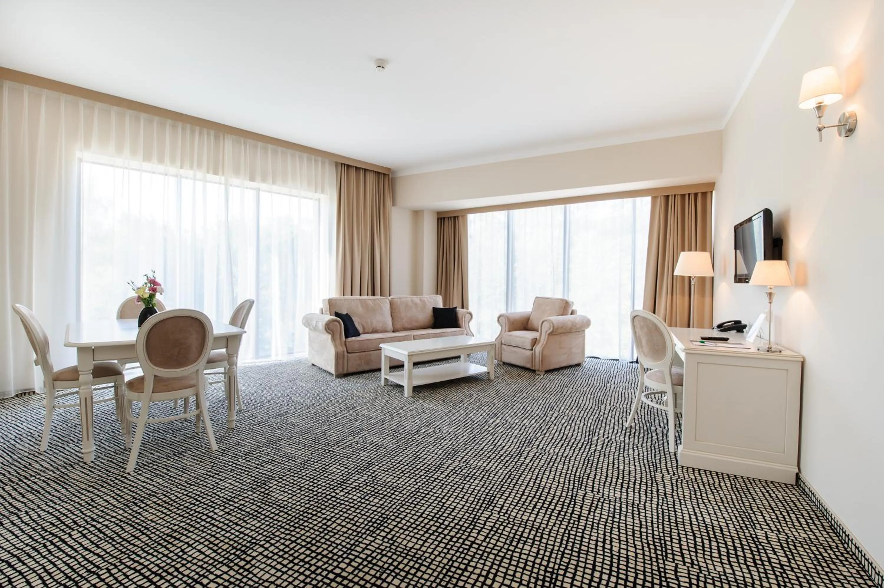 Living room in Hotel Trzebnica