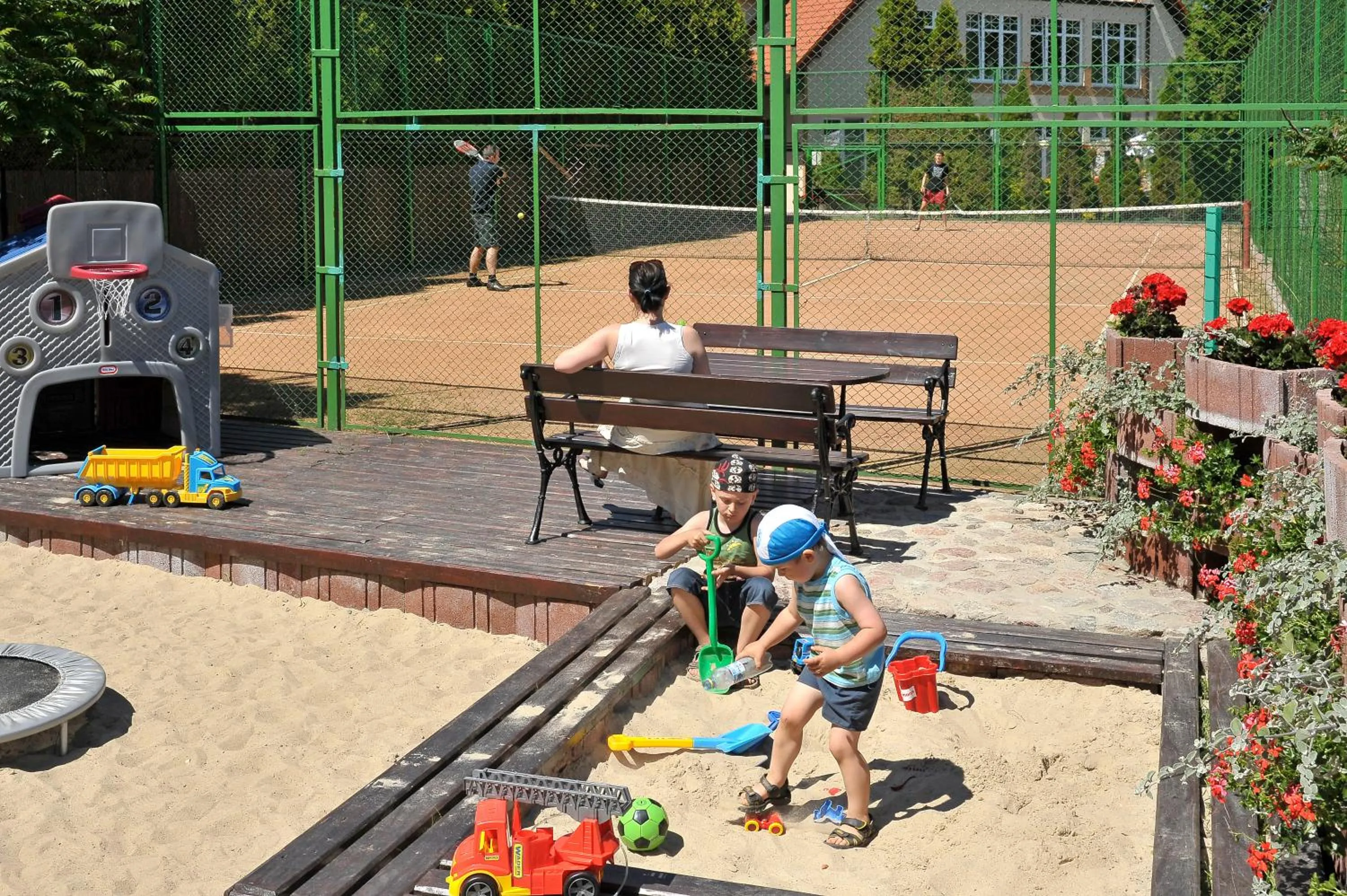 Children play ground in Kormoran Medispa