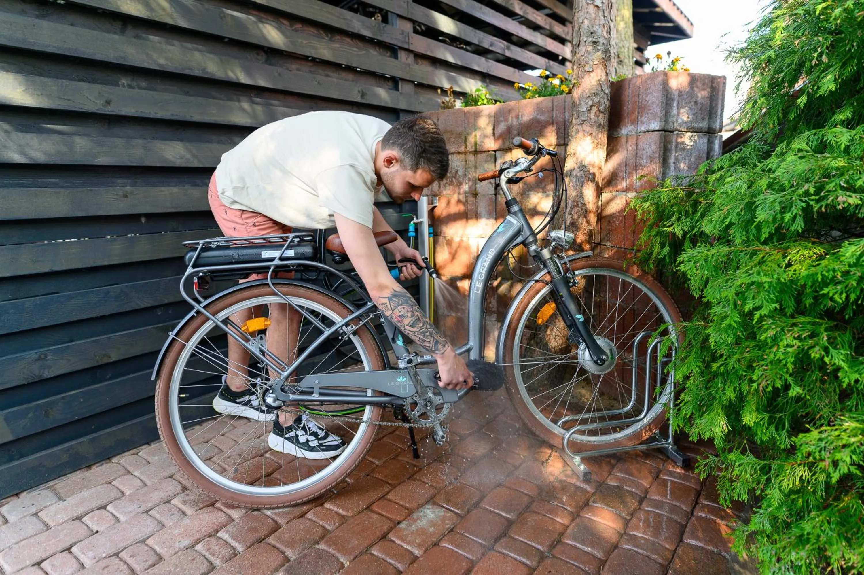 Cycling in Kormoran Medispa