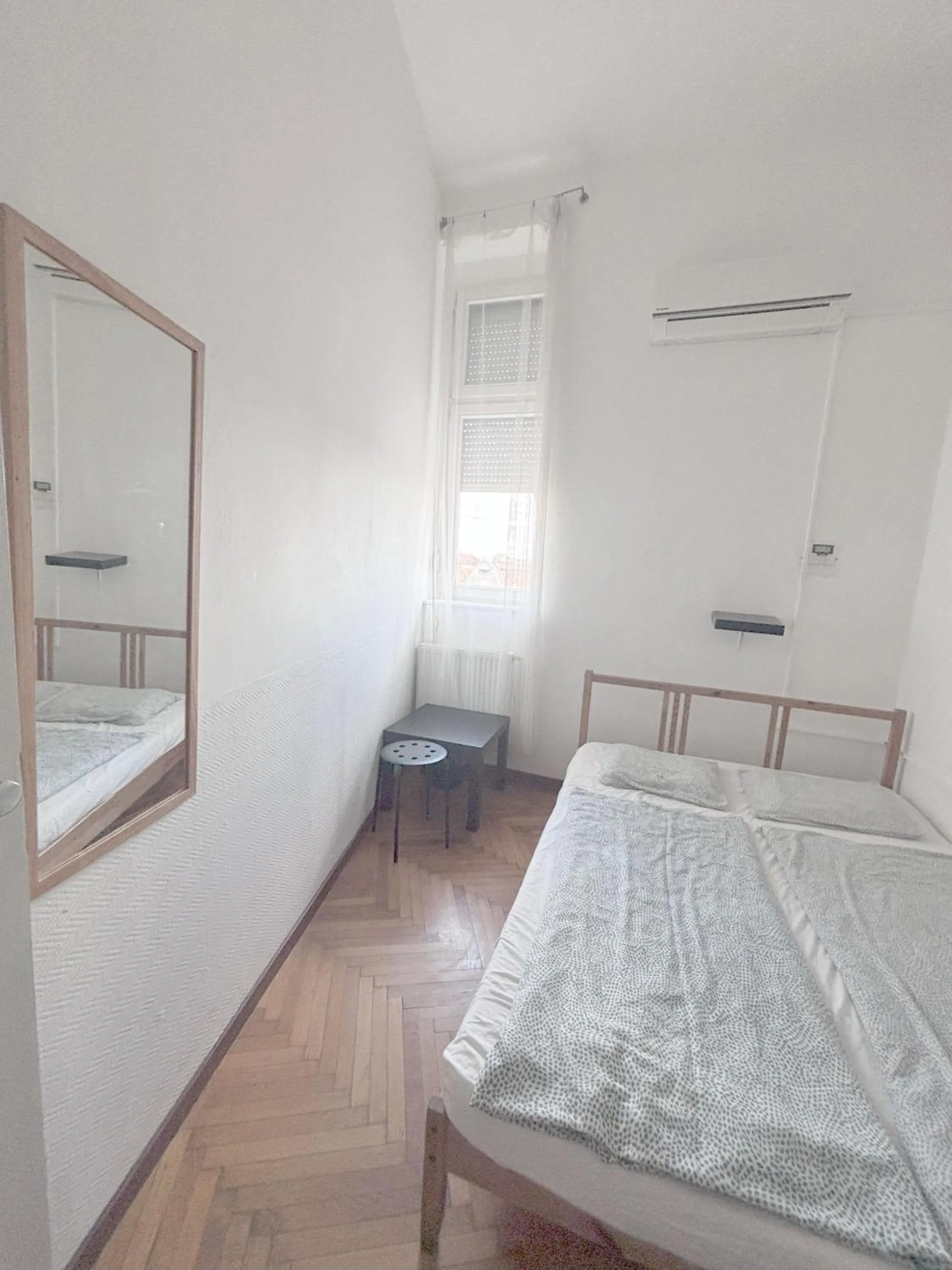 air conditioner, Bed in Artist Guest House