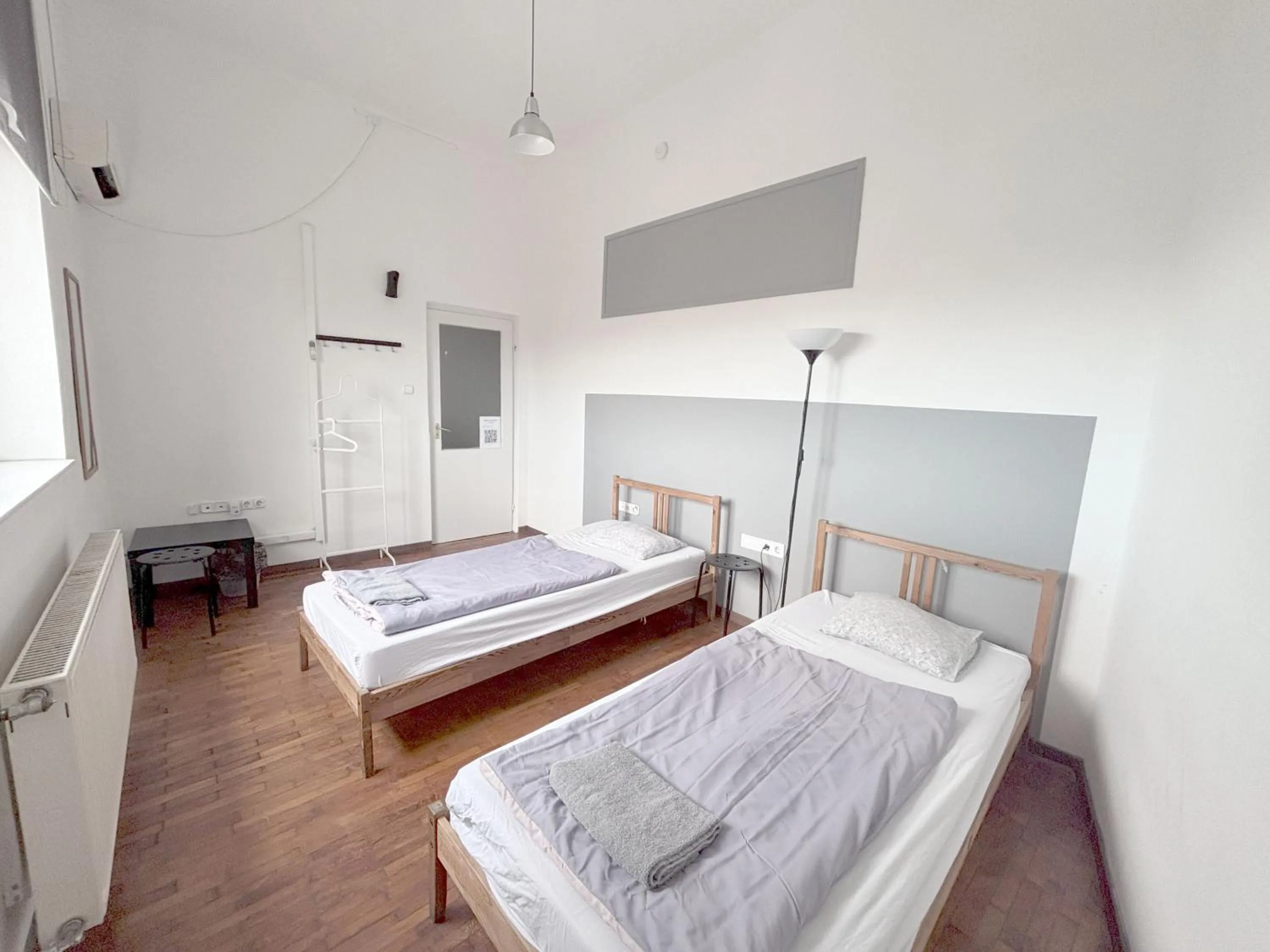 Bed in Artist Guest House