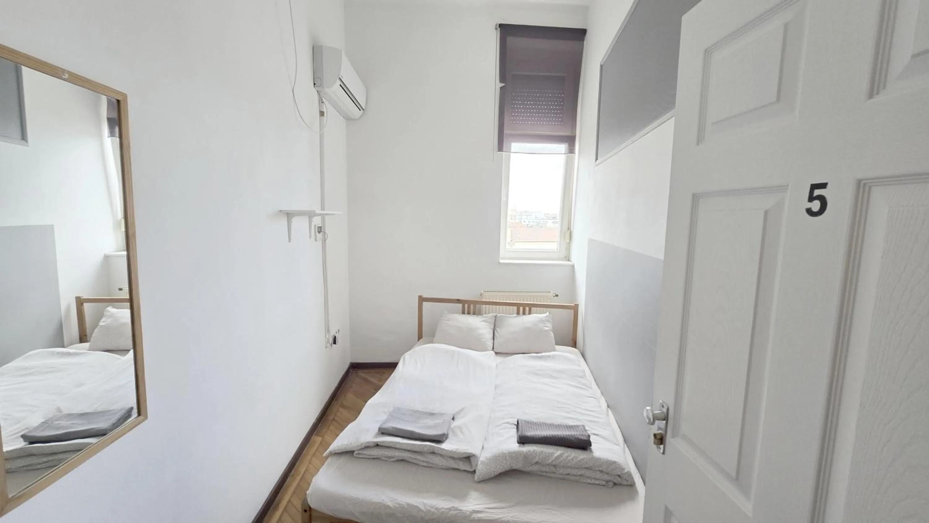 Bed in Artist Guest House