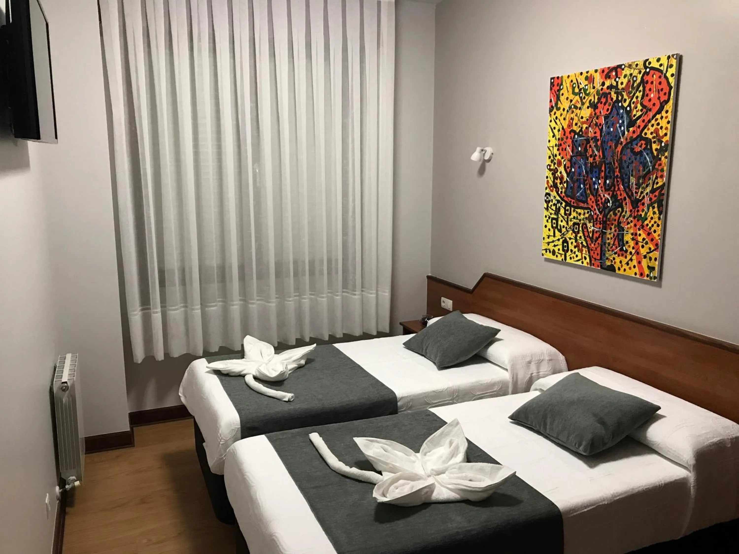 Bed in Pensión La Salve