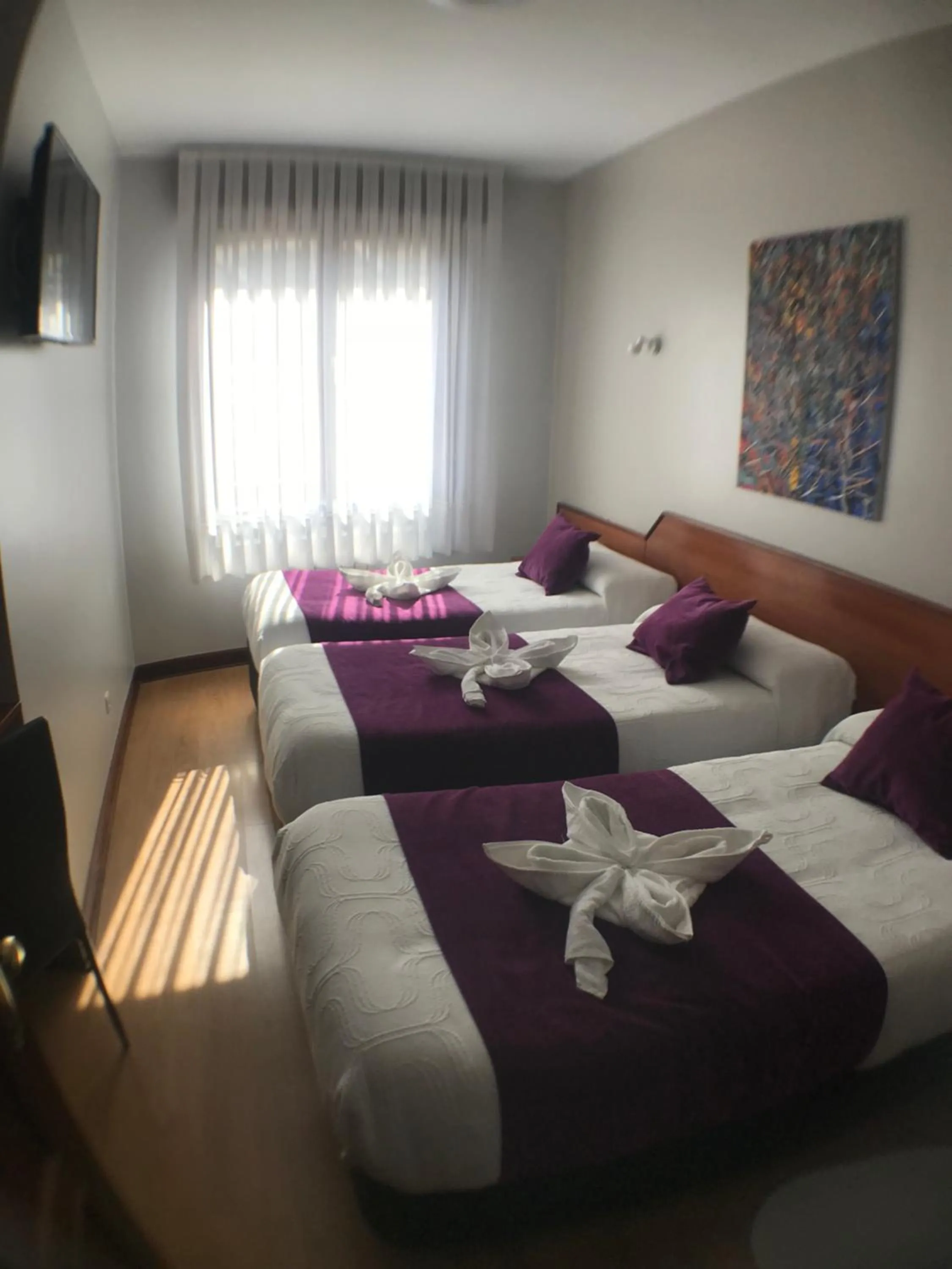 Bed in Pensión La Salve