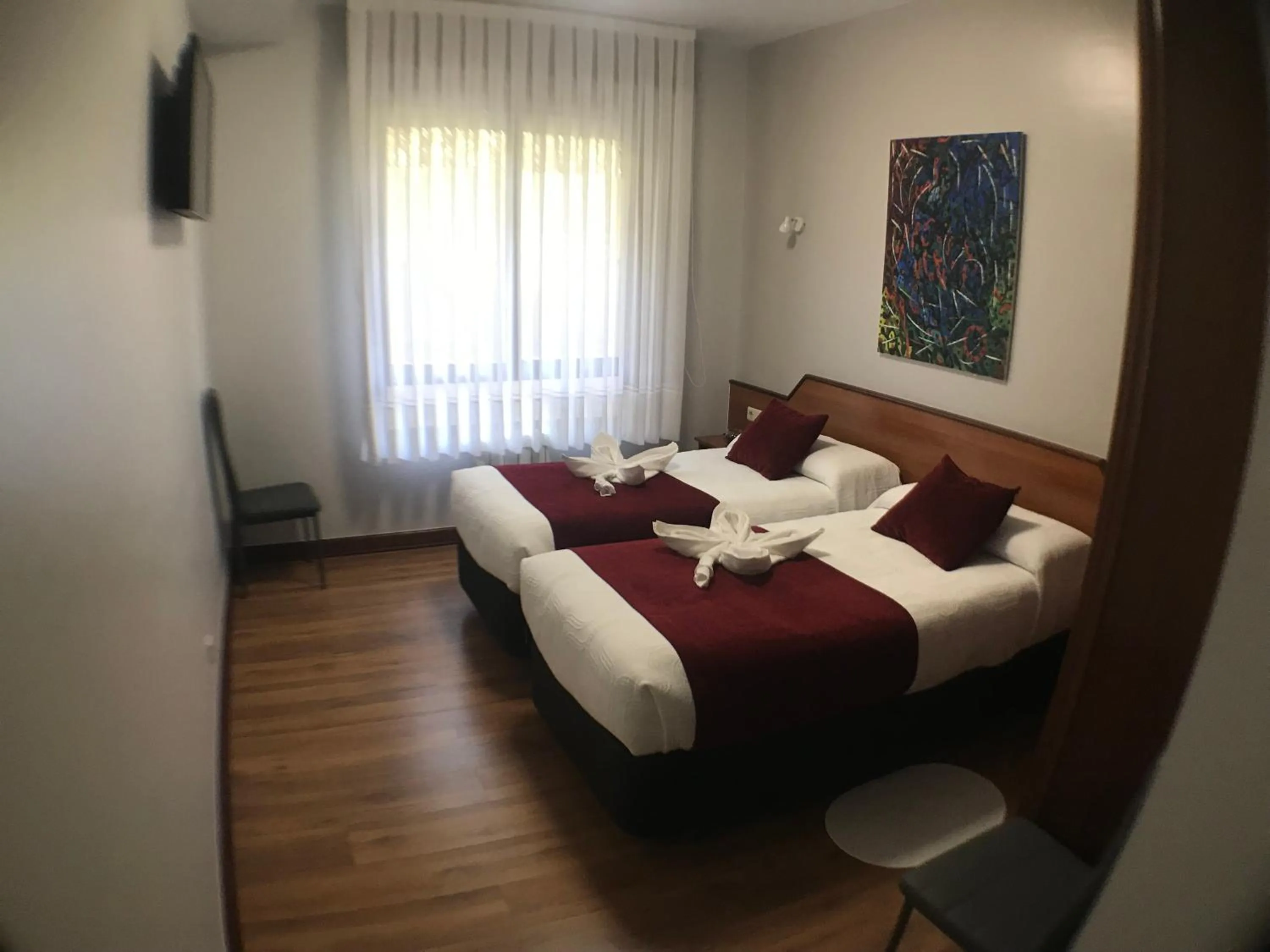 Bed in Pensión La Salve