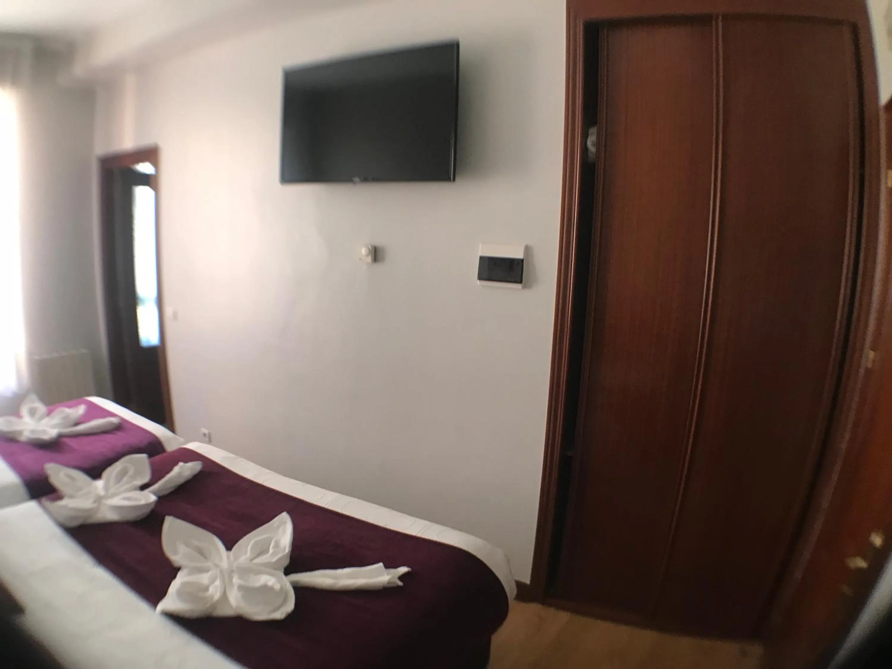 Bed in Pensión La Salve