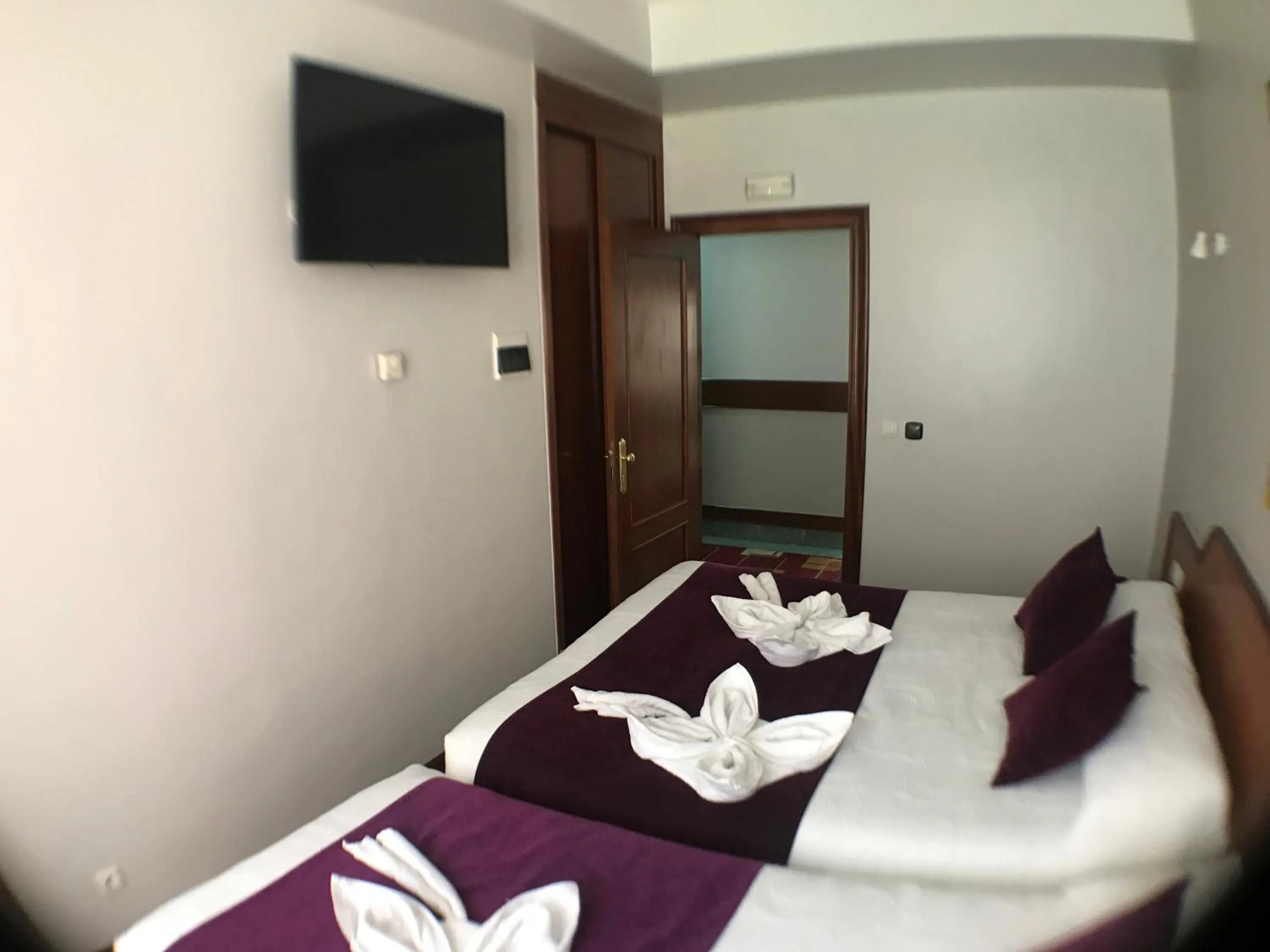 Bed in Pensión La Salve