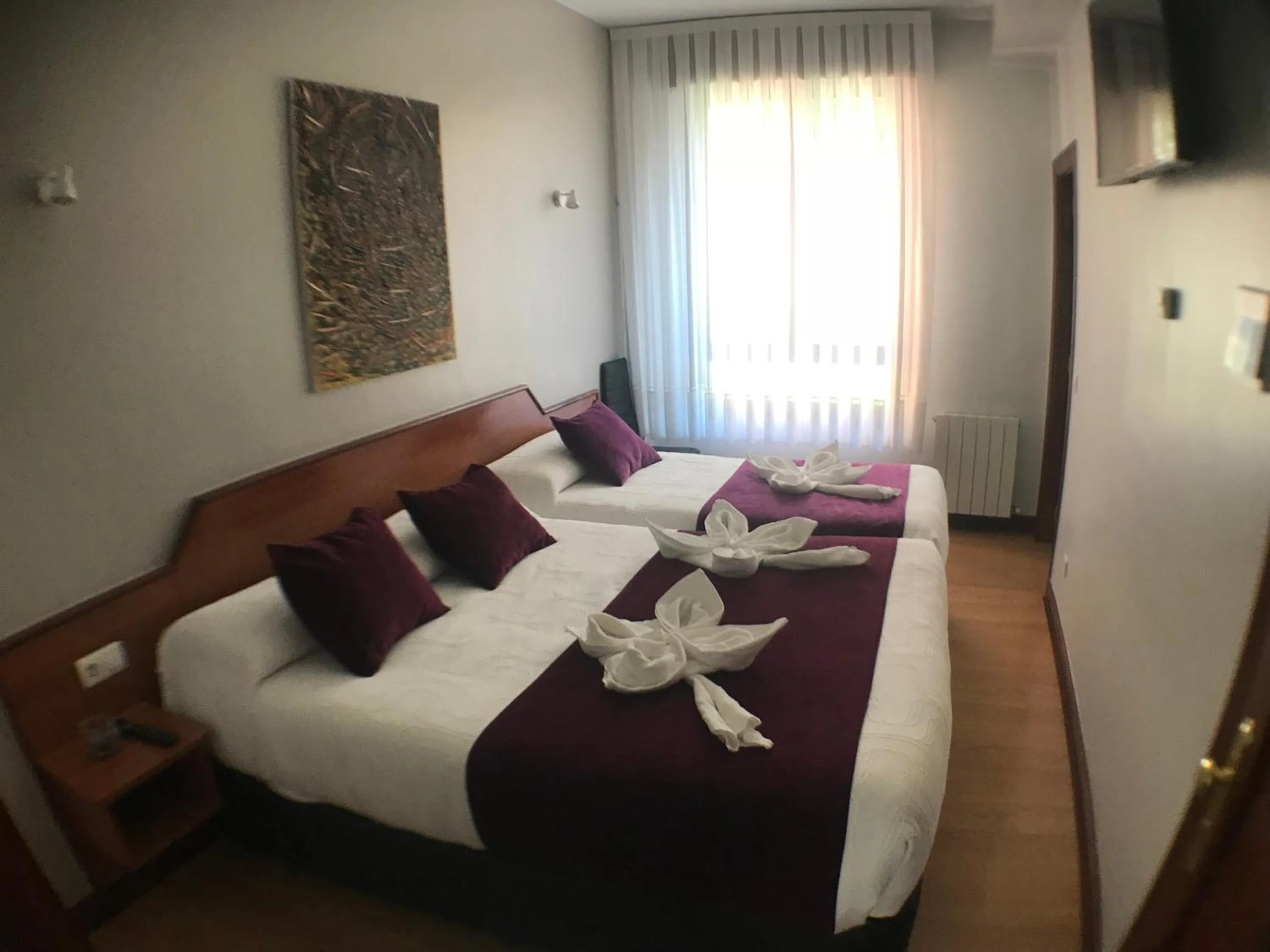 Bed in Pensión La Salve