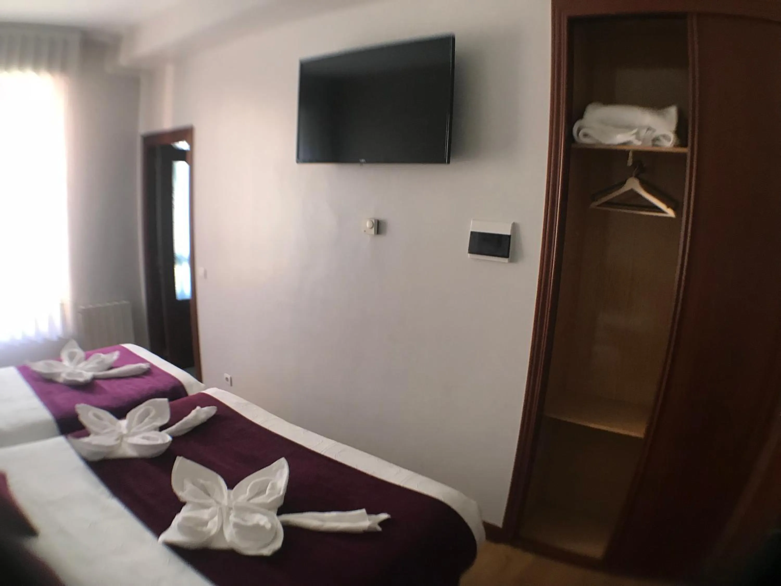 Bed in Pensión La Salve