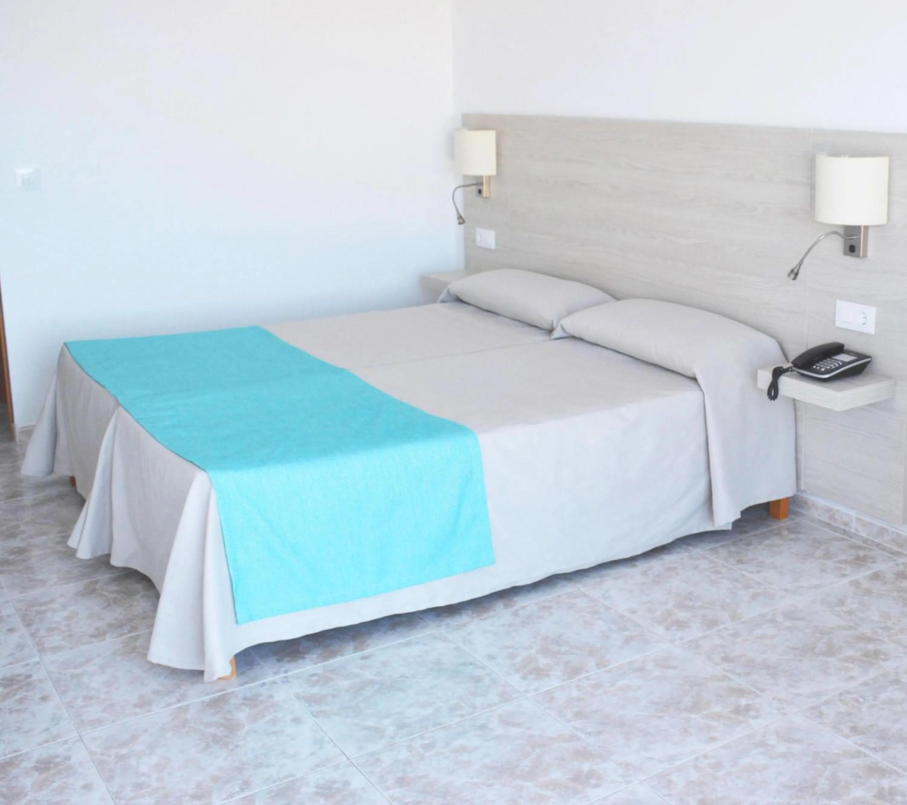 Bed in Apartamentos Playa Moreia