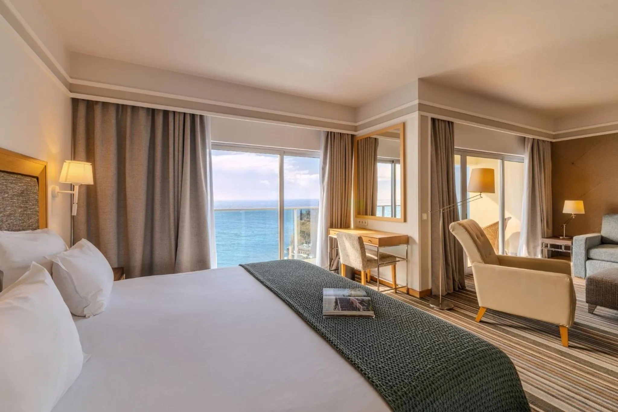 Bed in Pestana Carlton Madeira Ocean Resort Hotel