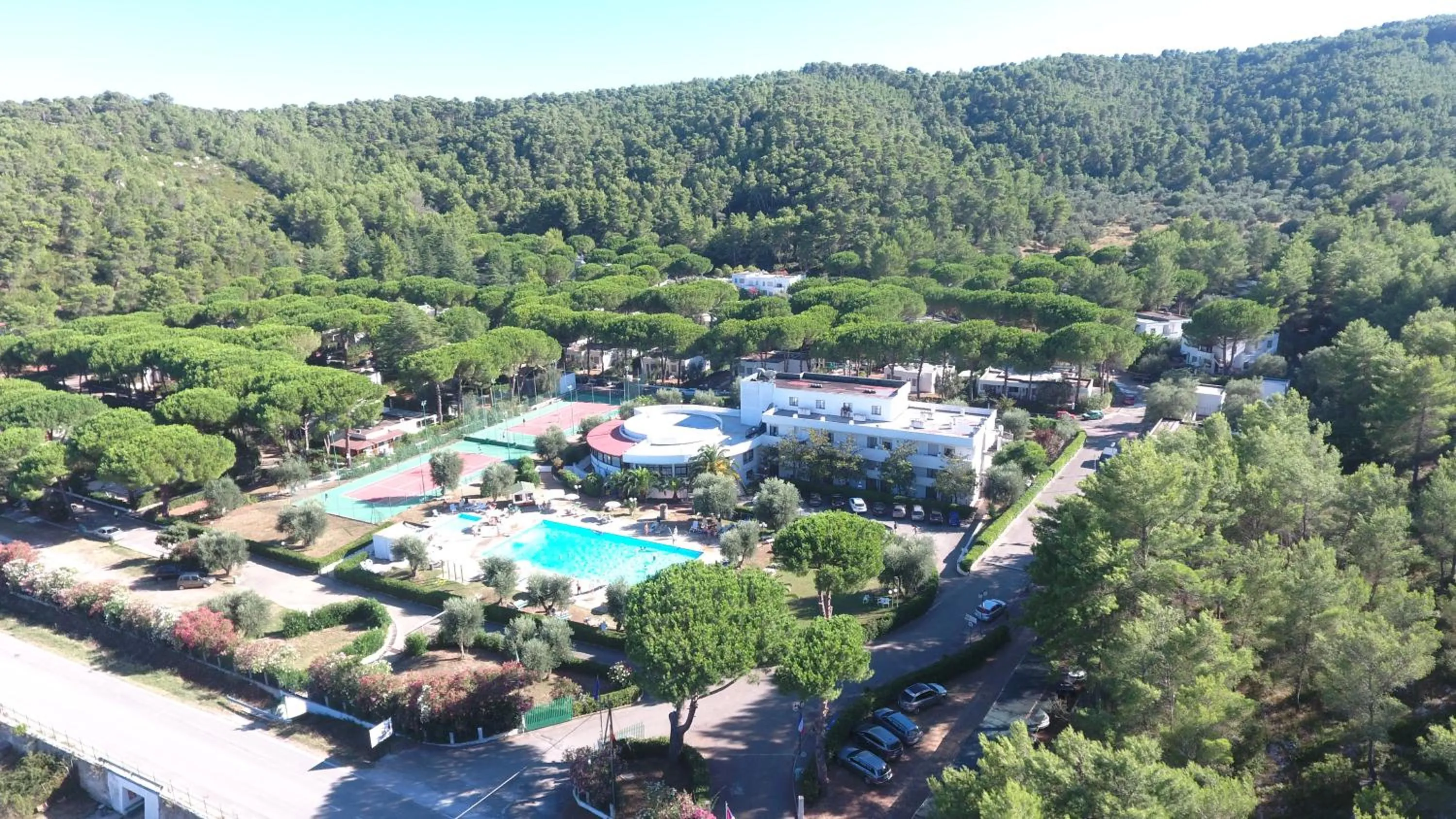 Bird's eye view in Hotel Mira